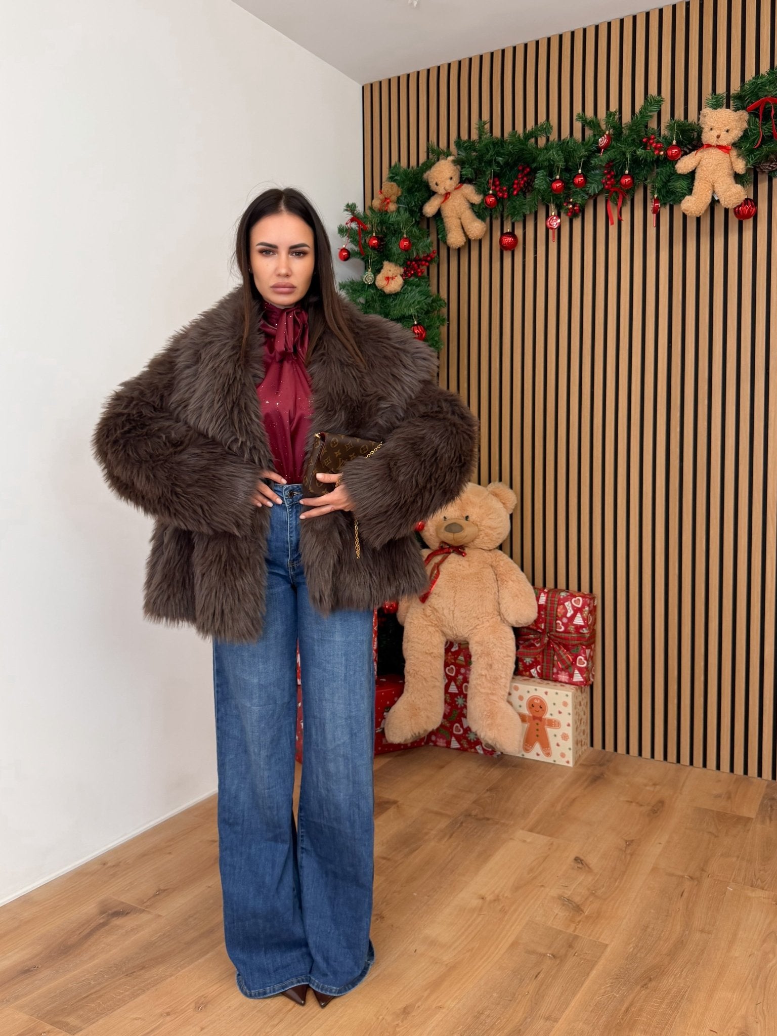 Pelliccia Asya - Marrone - SAINTH