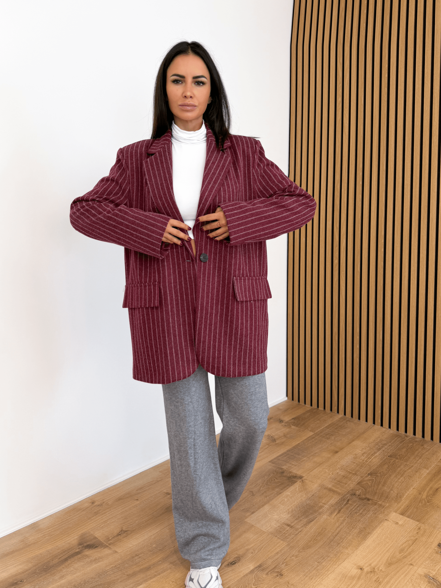 Dolcevita Crop Collo Alto - Bianco - SAINTH