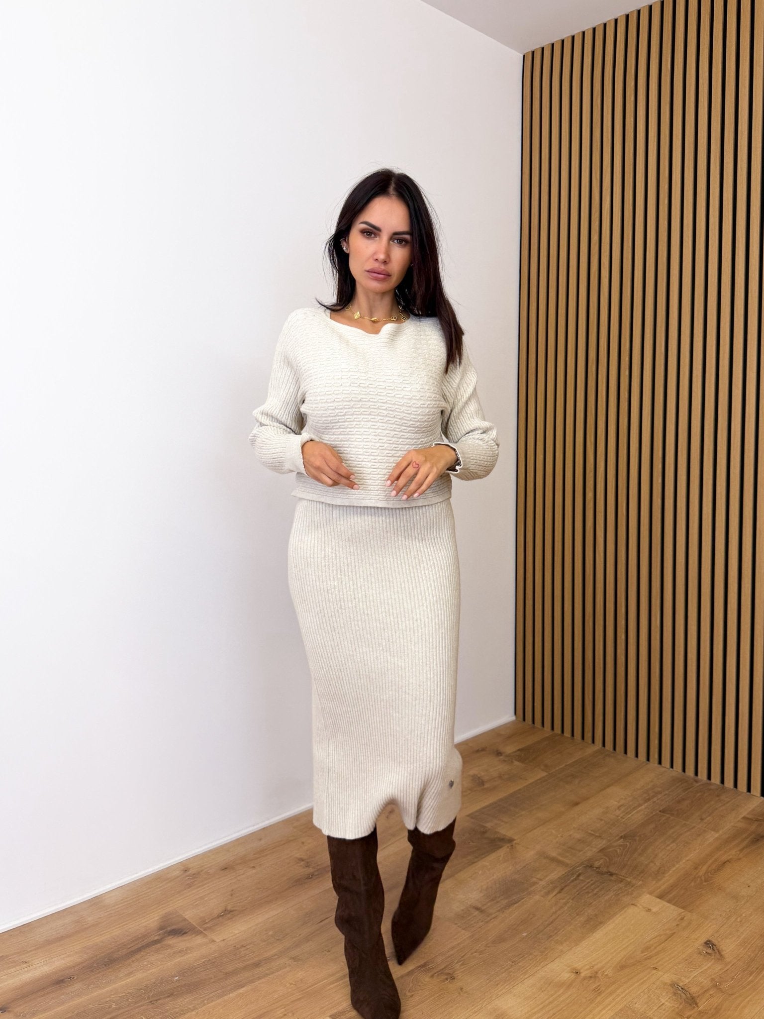 Coordinato Rafy - Beige - SAINTH