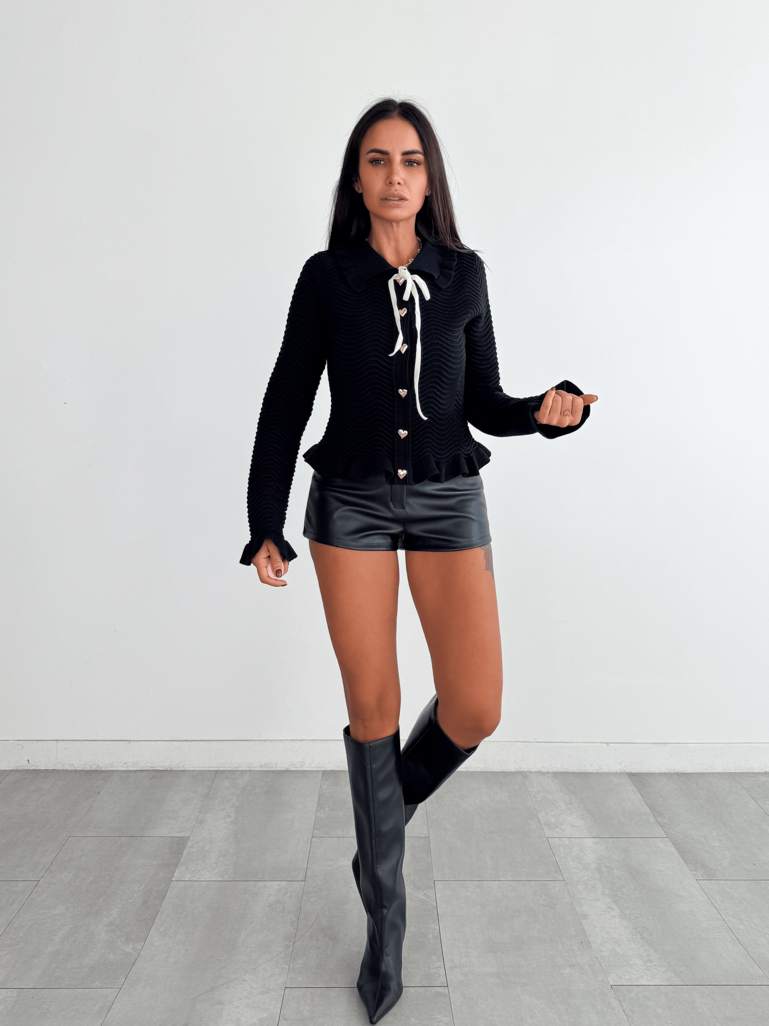 Pull Love Balzette - Nero - SAINTH