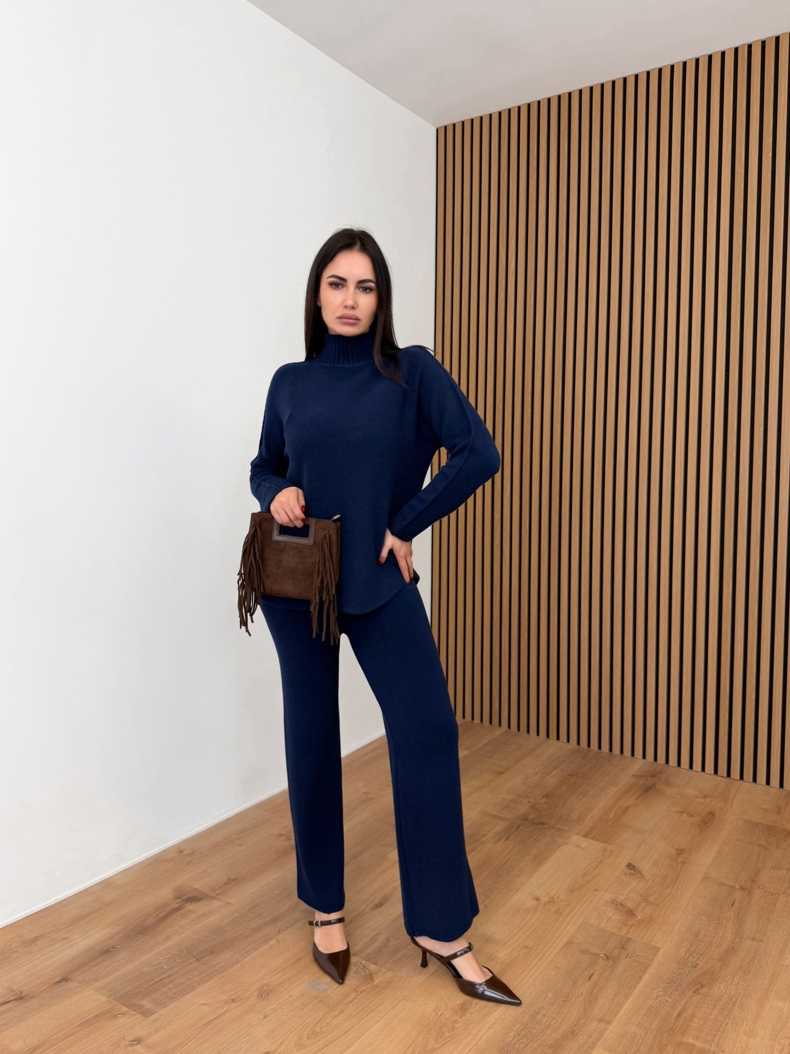 Coordinato Piuma - Blu - SAINTH