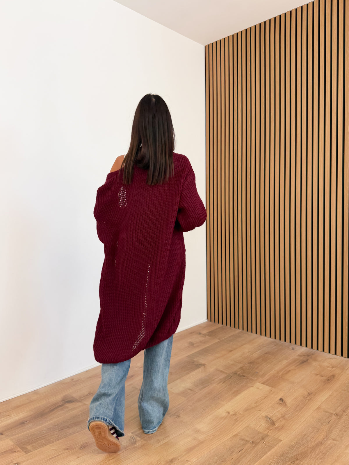Cardigan Flamingo - Bordeaux