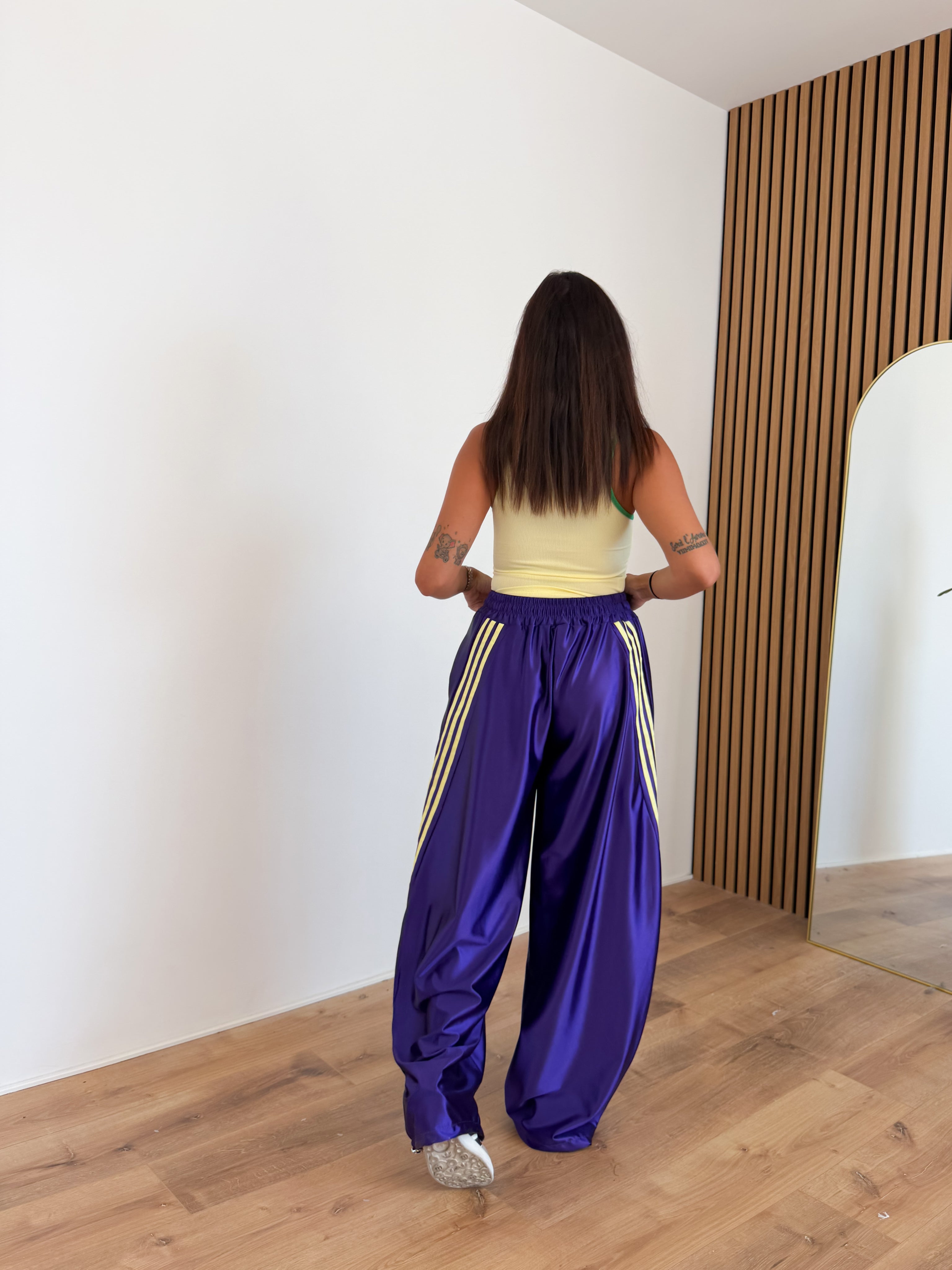 Pantalone Tuta Level - Viola
