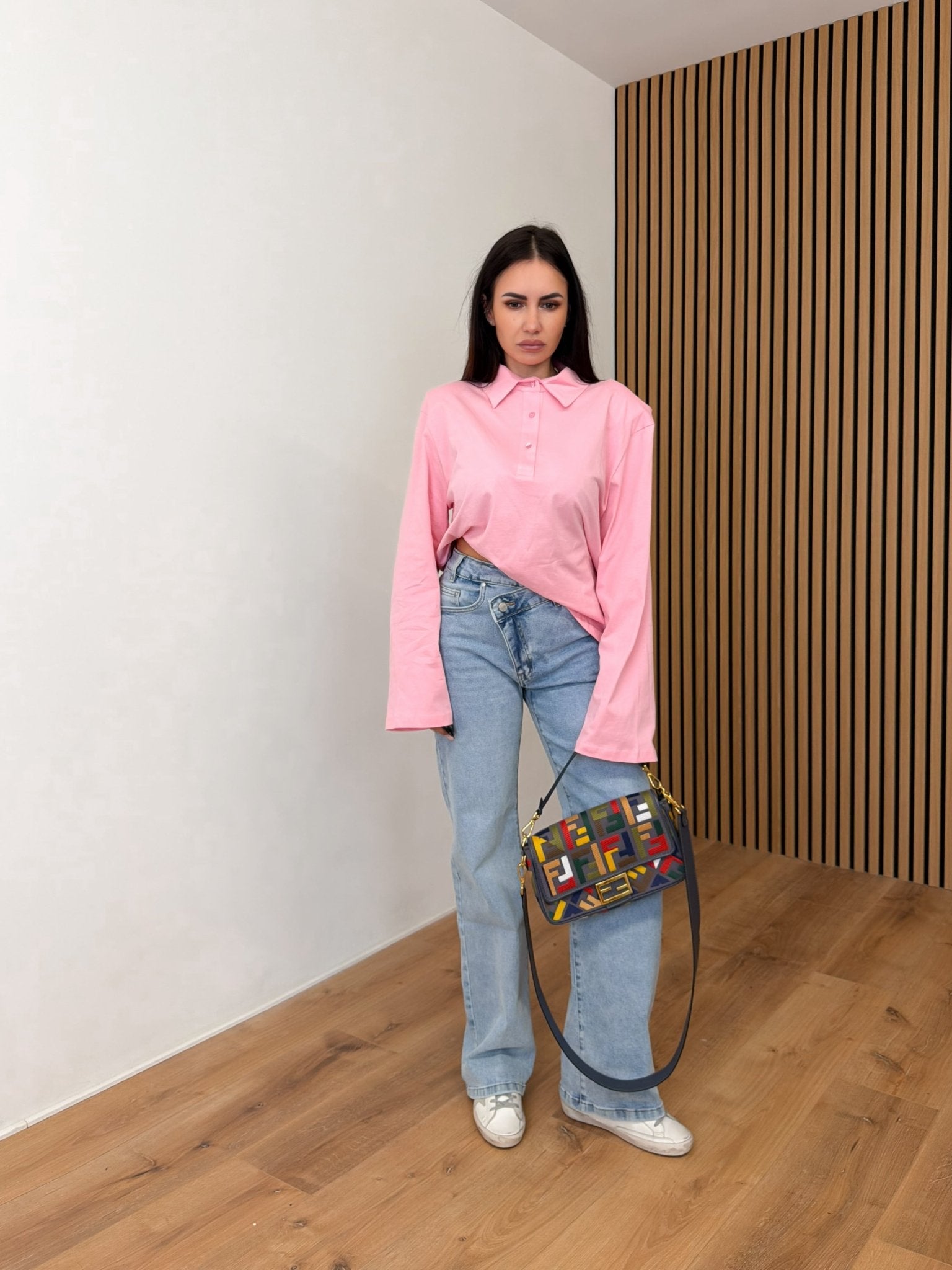 Polo Spalla Imbottita - Rosa - SAINTH