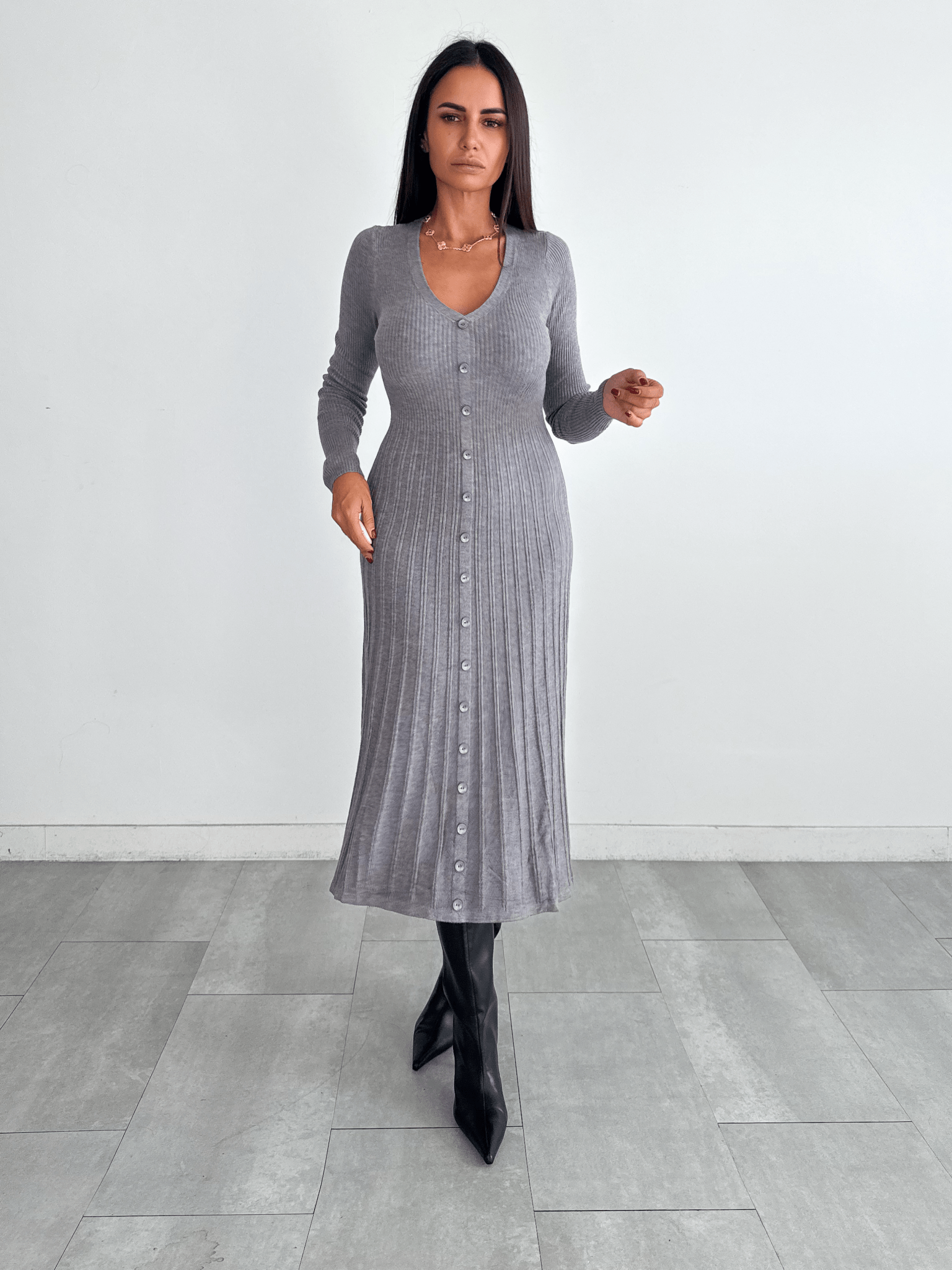 Abito Campanella - Grigio - SAINTH