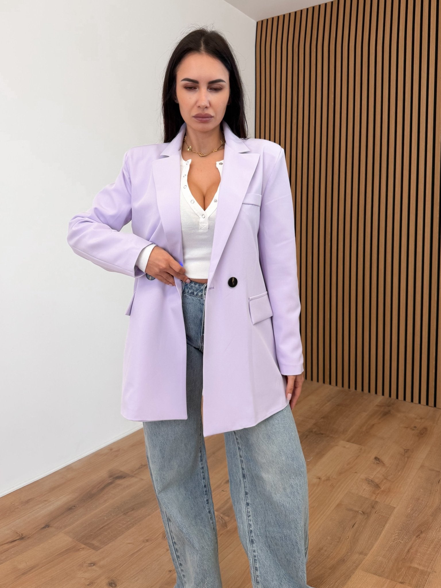 Blazer Strutturato Must - Lilla - SAINTH