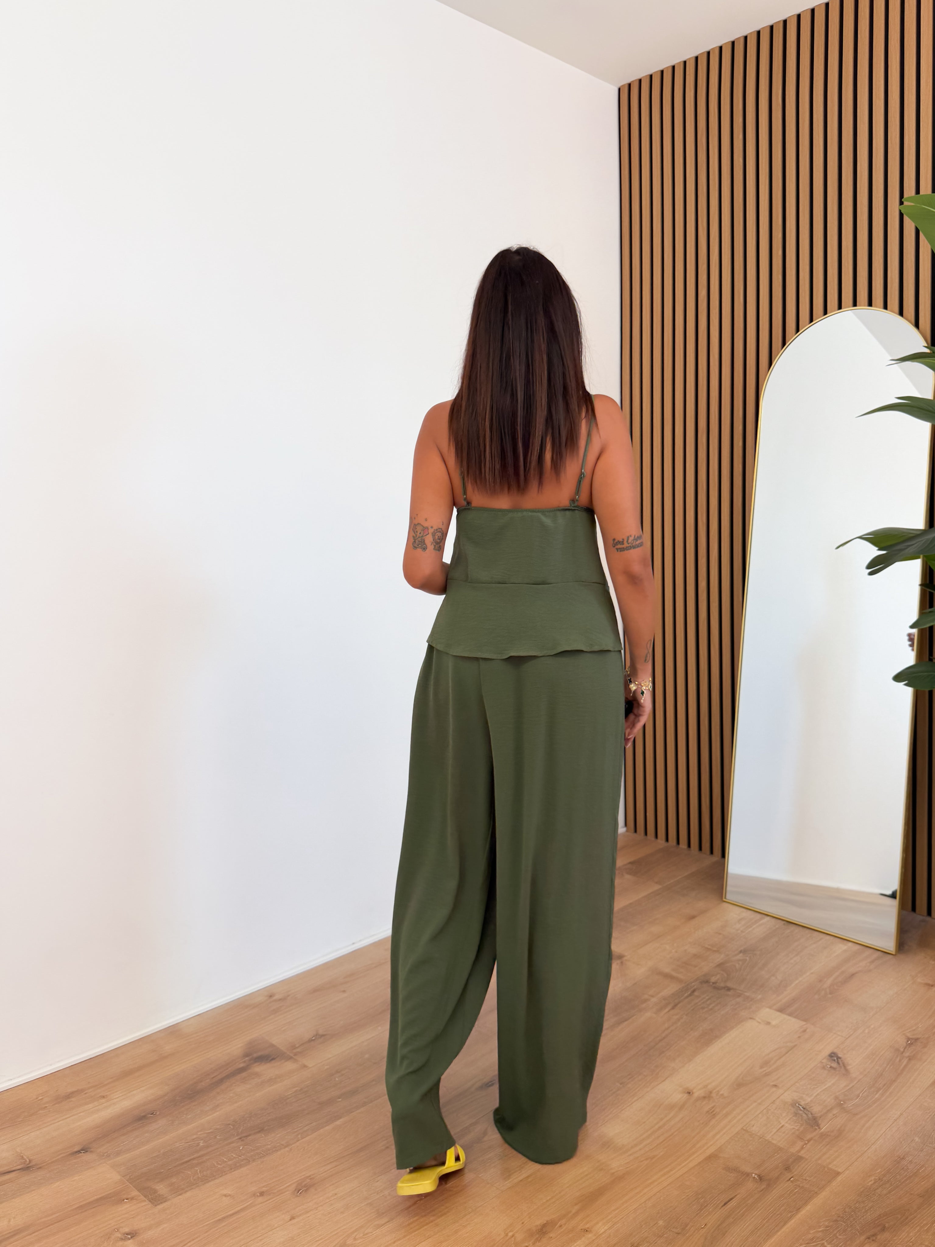 Coordinato Perla - Army Green