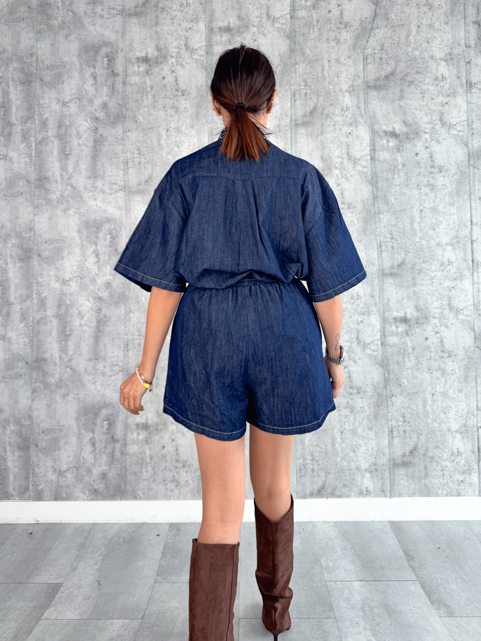 Completo Starlight - Denim Scuro - SAINTH