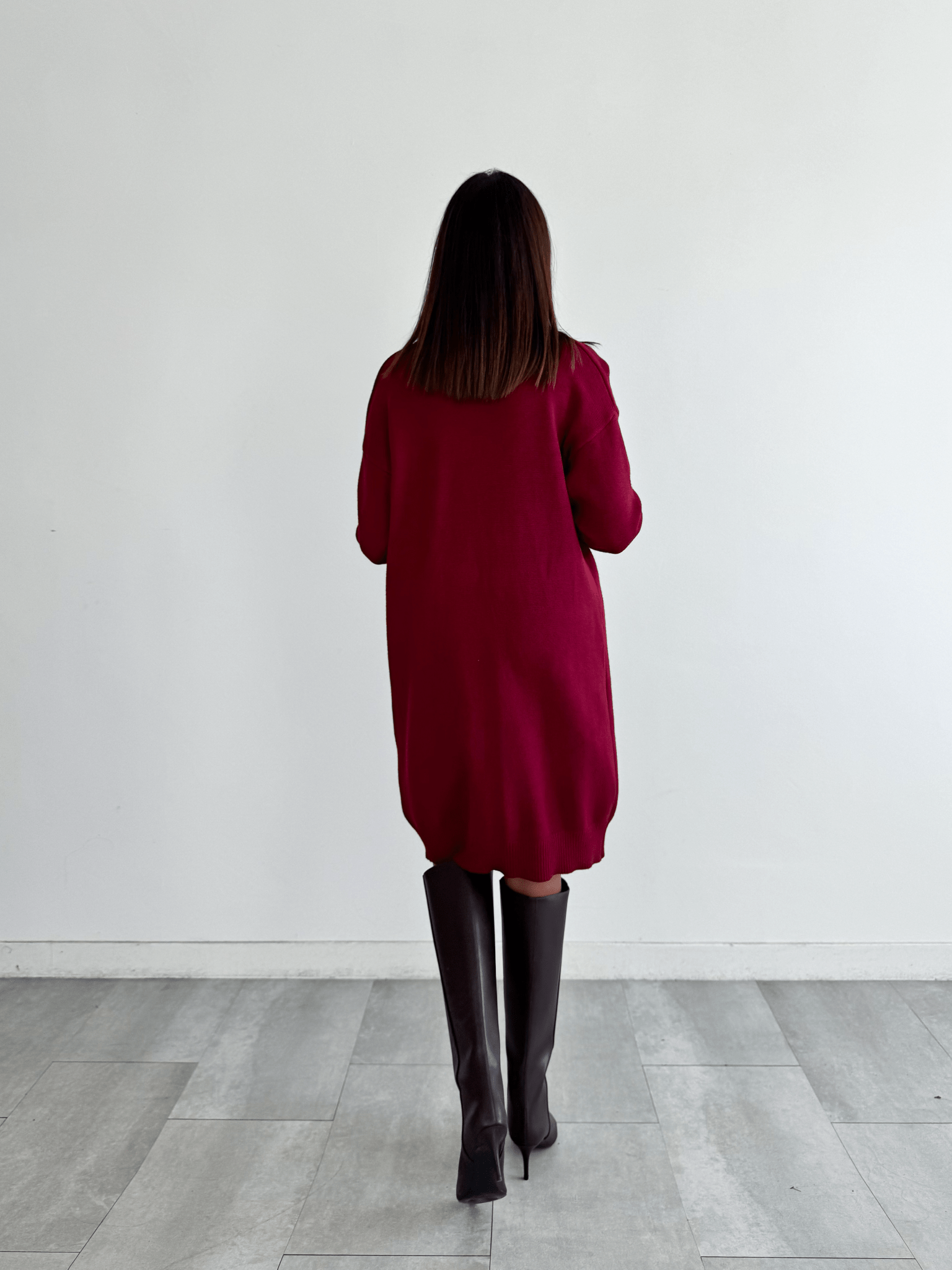 Abito Pull Need - Bordeaux - SAINTH