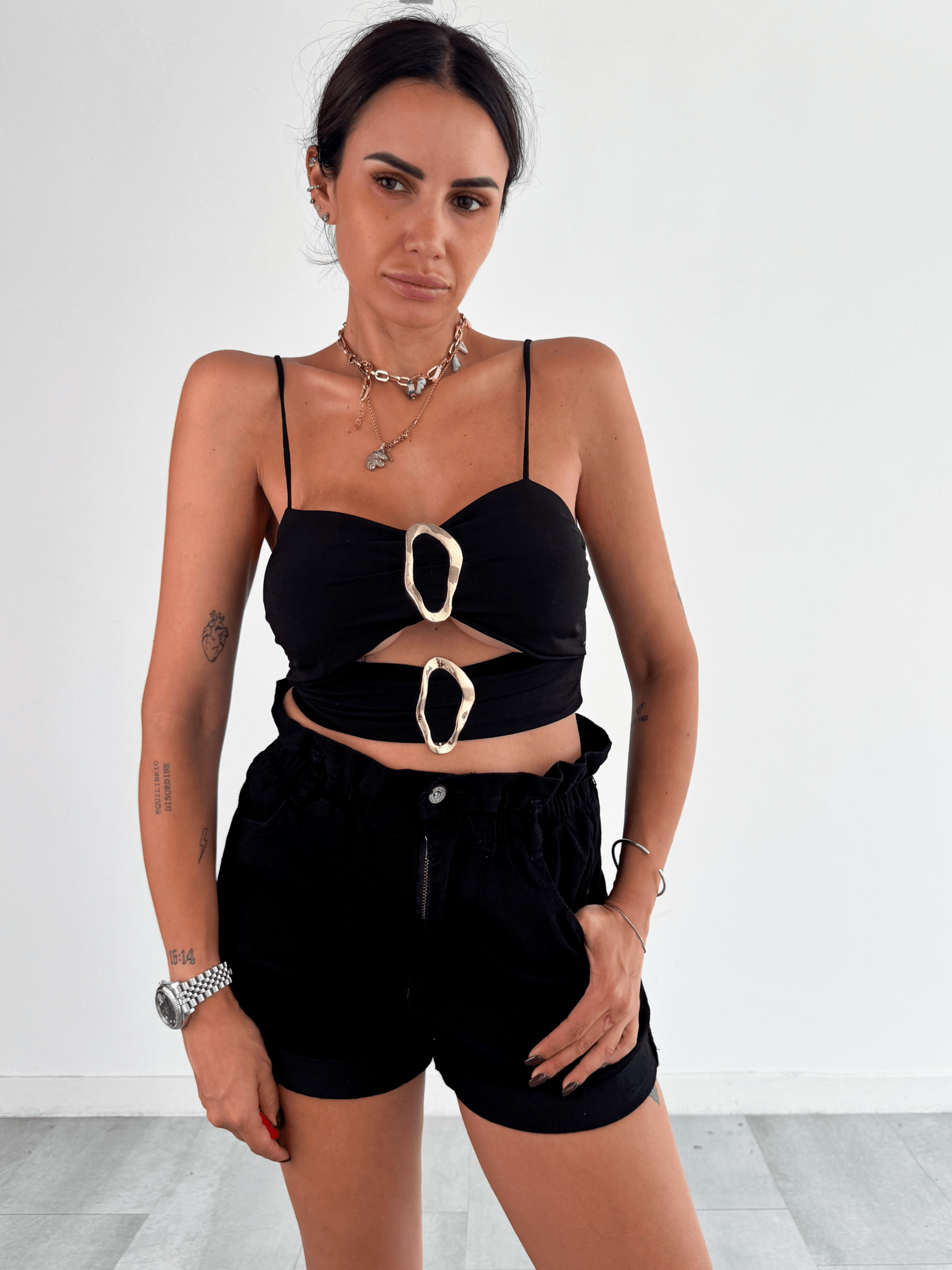 Shorts Candy - Nero - SAINTH