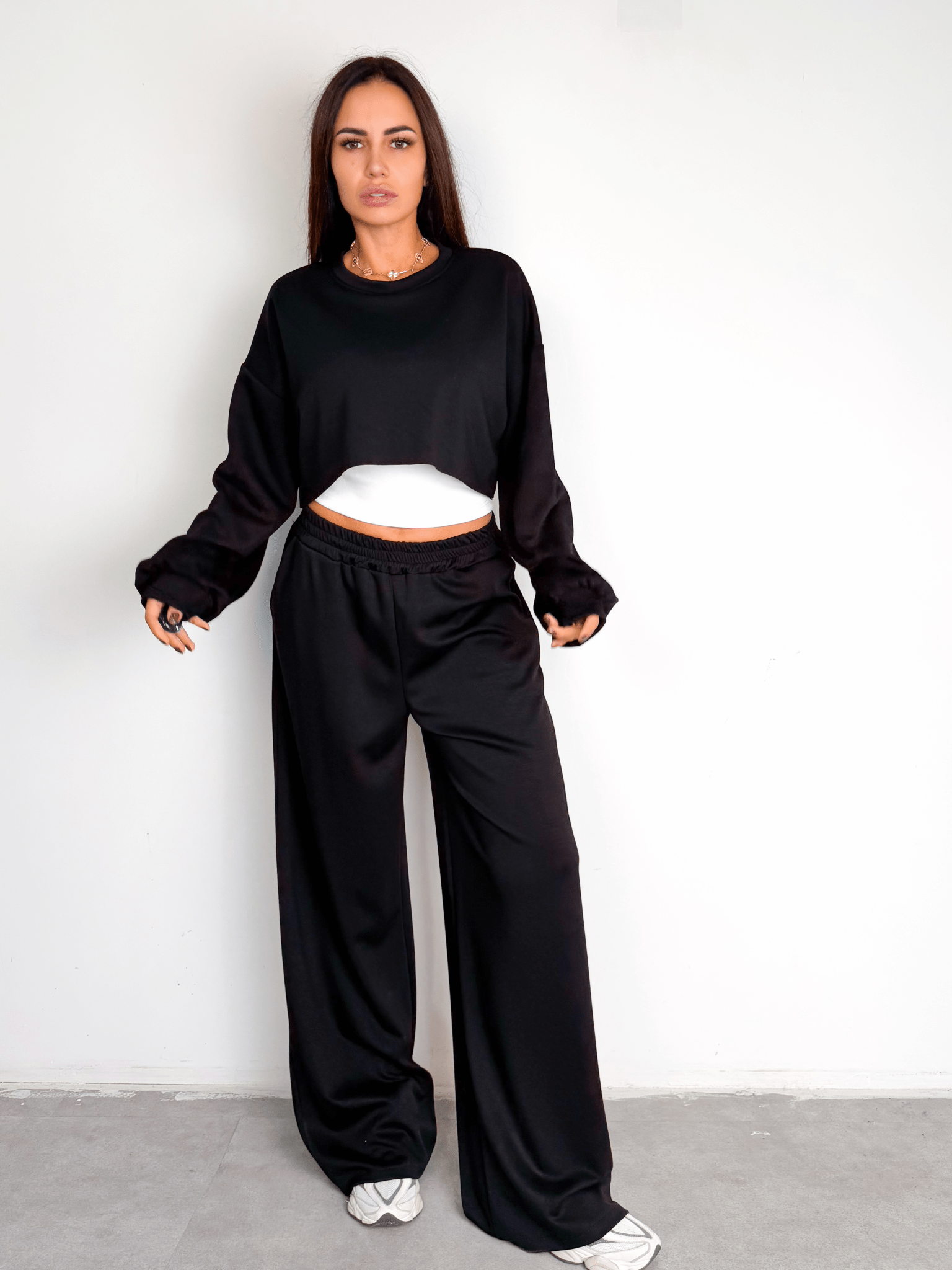 Felpa Active 2in1 - Nera - SAINTH