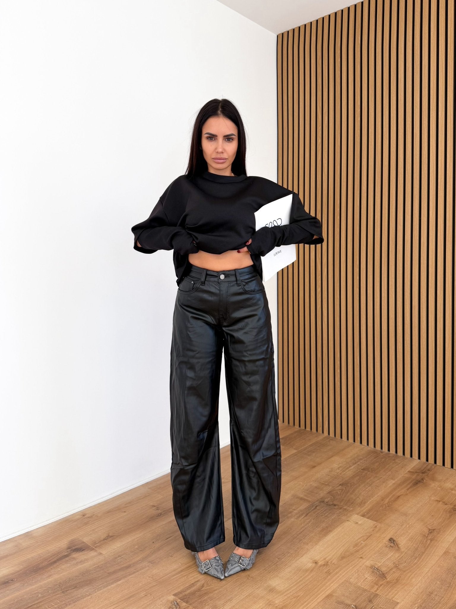 Maxi Maglia Doppia Manica - Nera - SAINTH