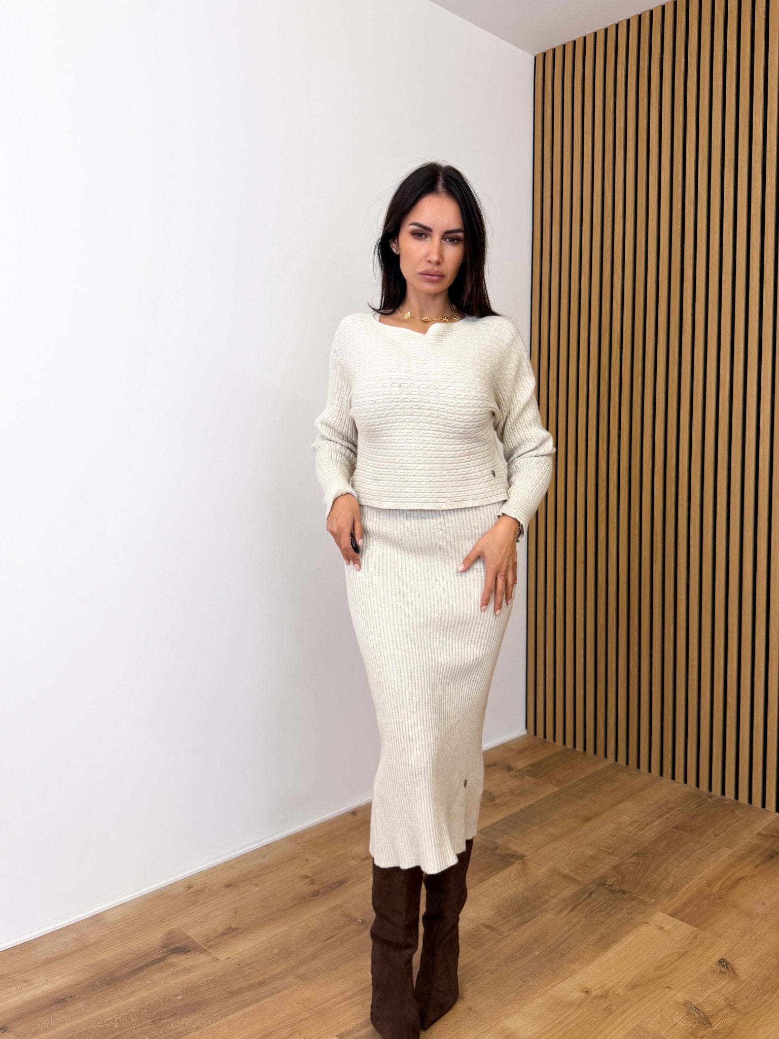 Coordinato Rafy - Beige - SAINTH