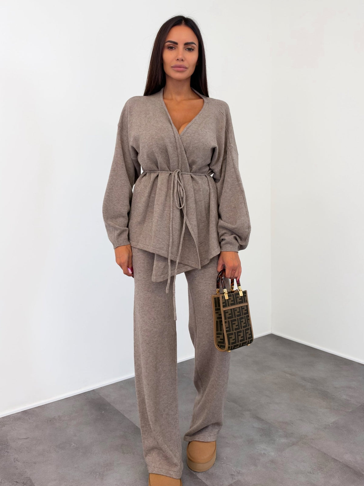 Coordinato Vanilla - Tortora - SAINTH