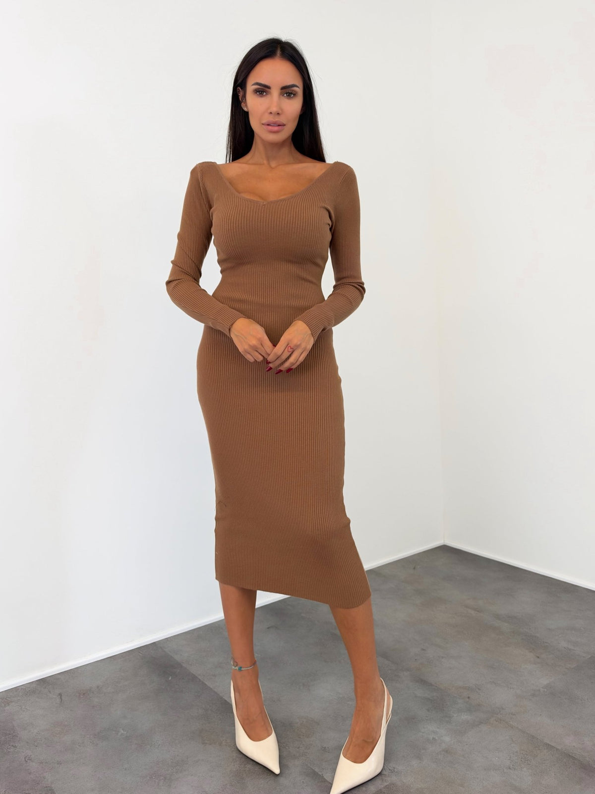 Abito Pull Fascino - Biscotto - SAINTH