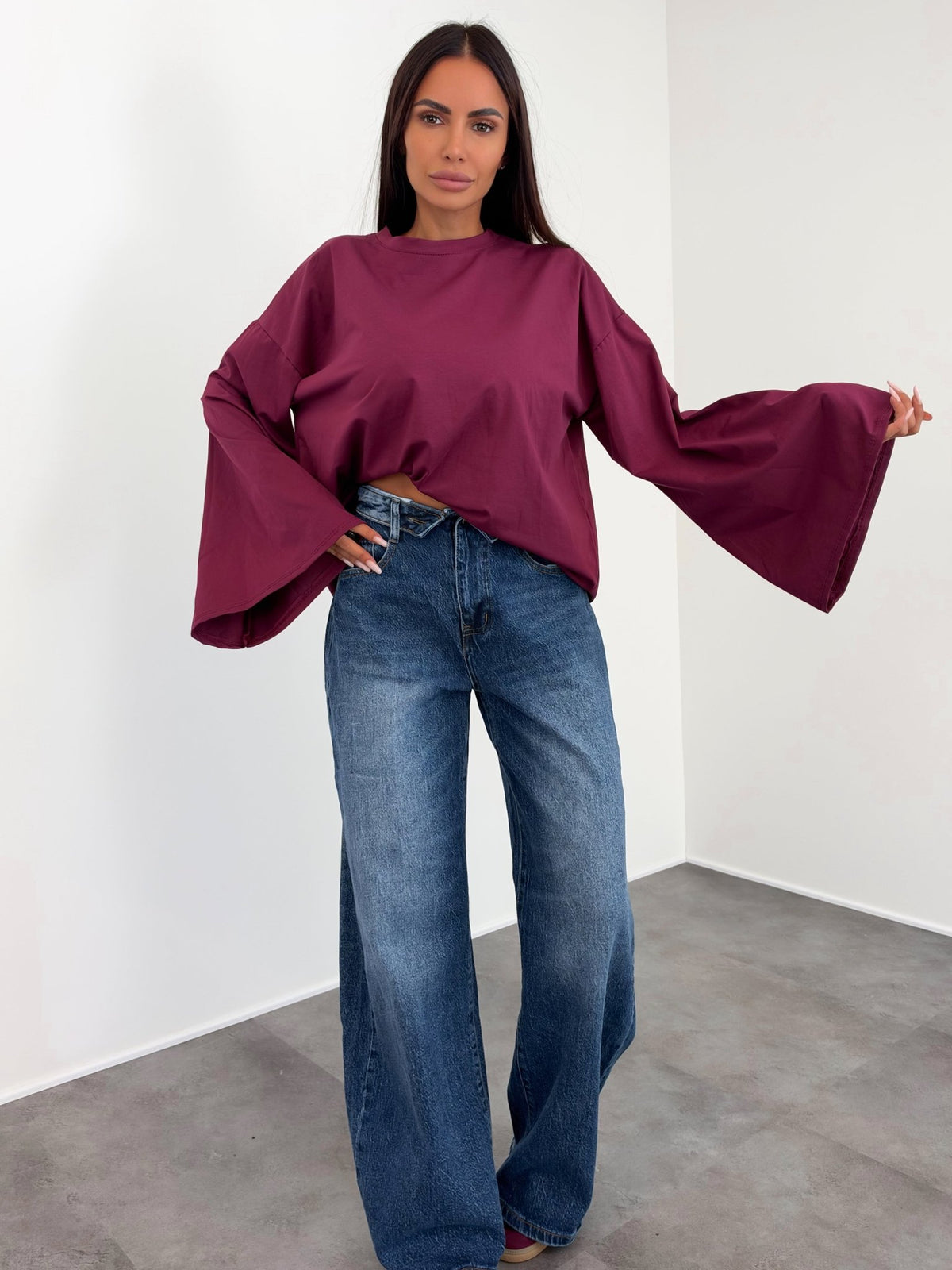 Maglia Essenza - Bordeaux - SAINTH