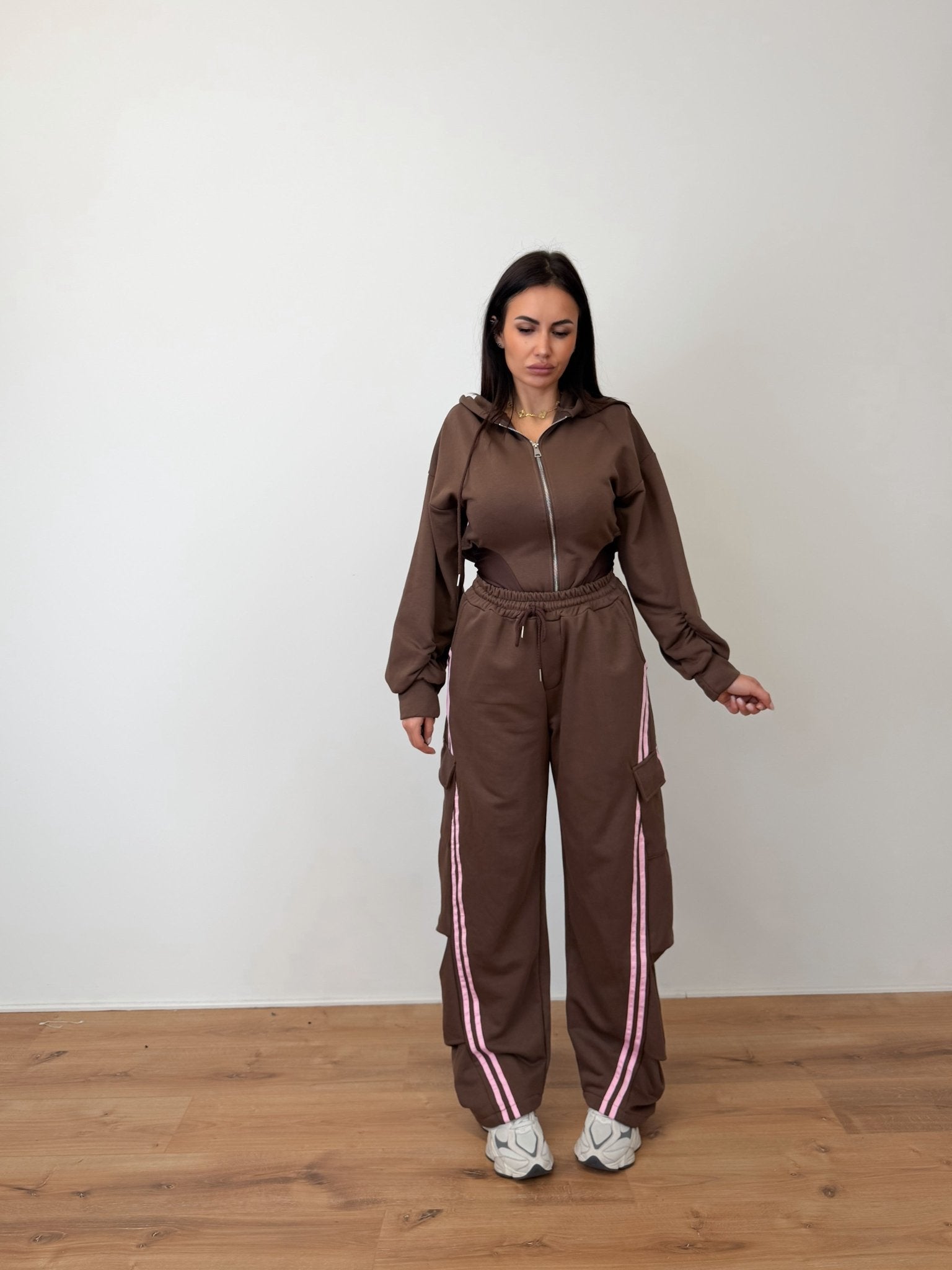 Completo Tuta Body - Marrone - SAINTH