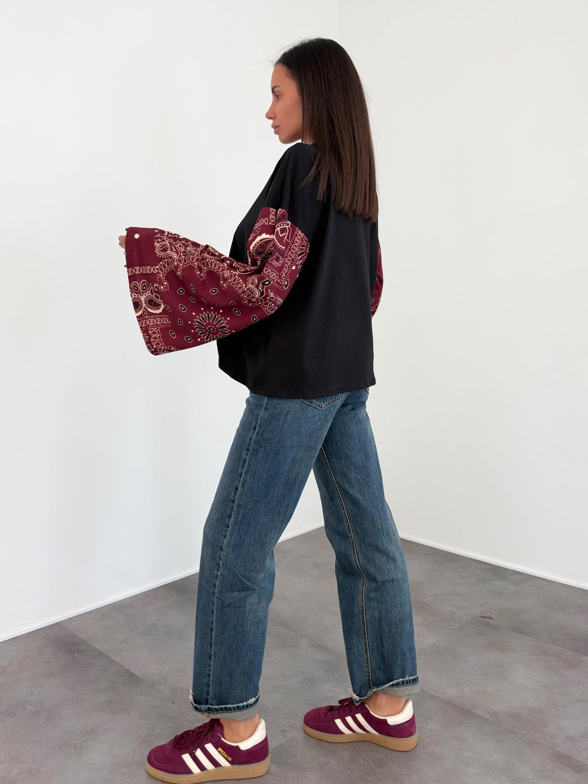 Maglia Contrasto - Ateco Bordeaux - SAINTH