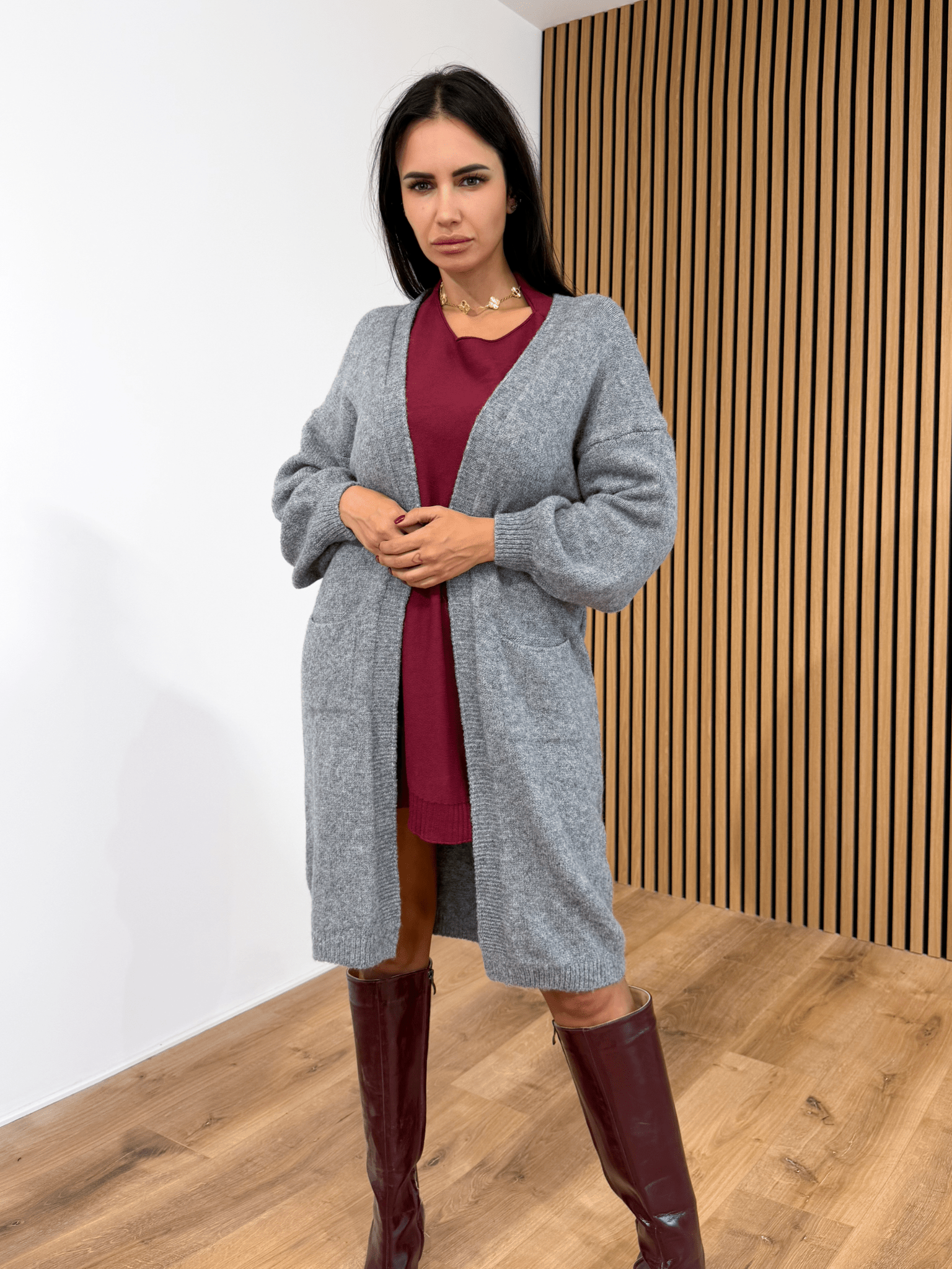 Pull Abito Kiss - Bordeaux - SAINTH