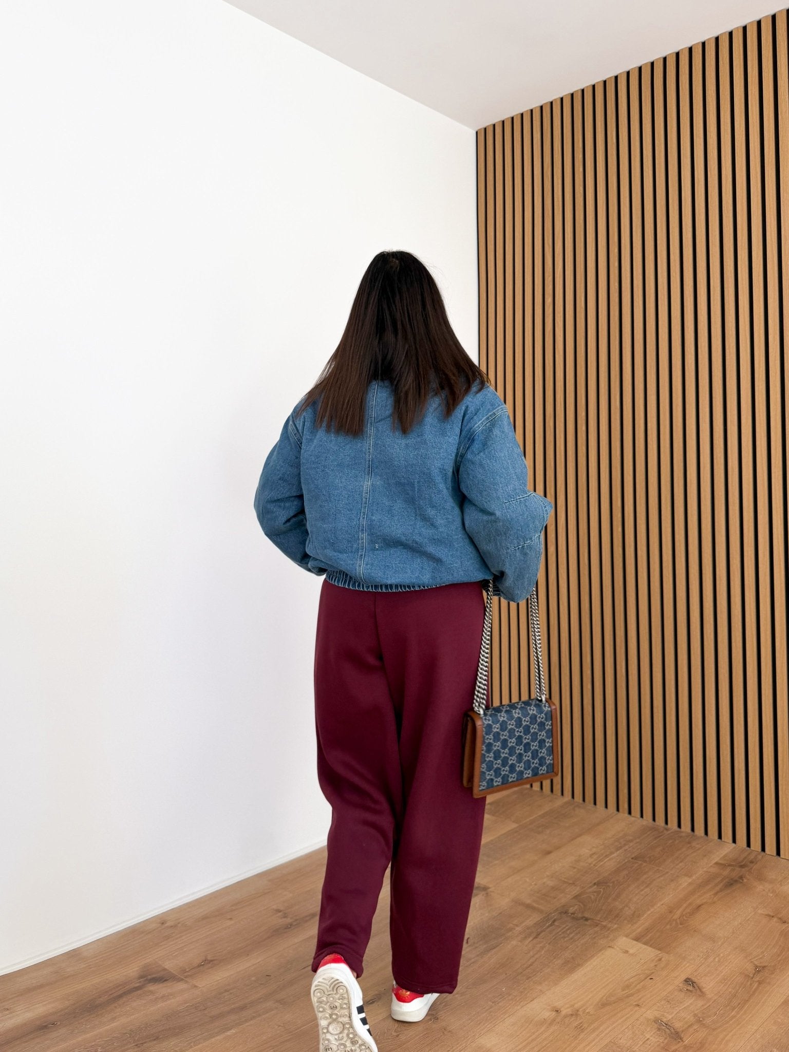 Giacchetto Bomber - Blu Denim - SAINTH