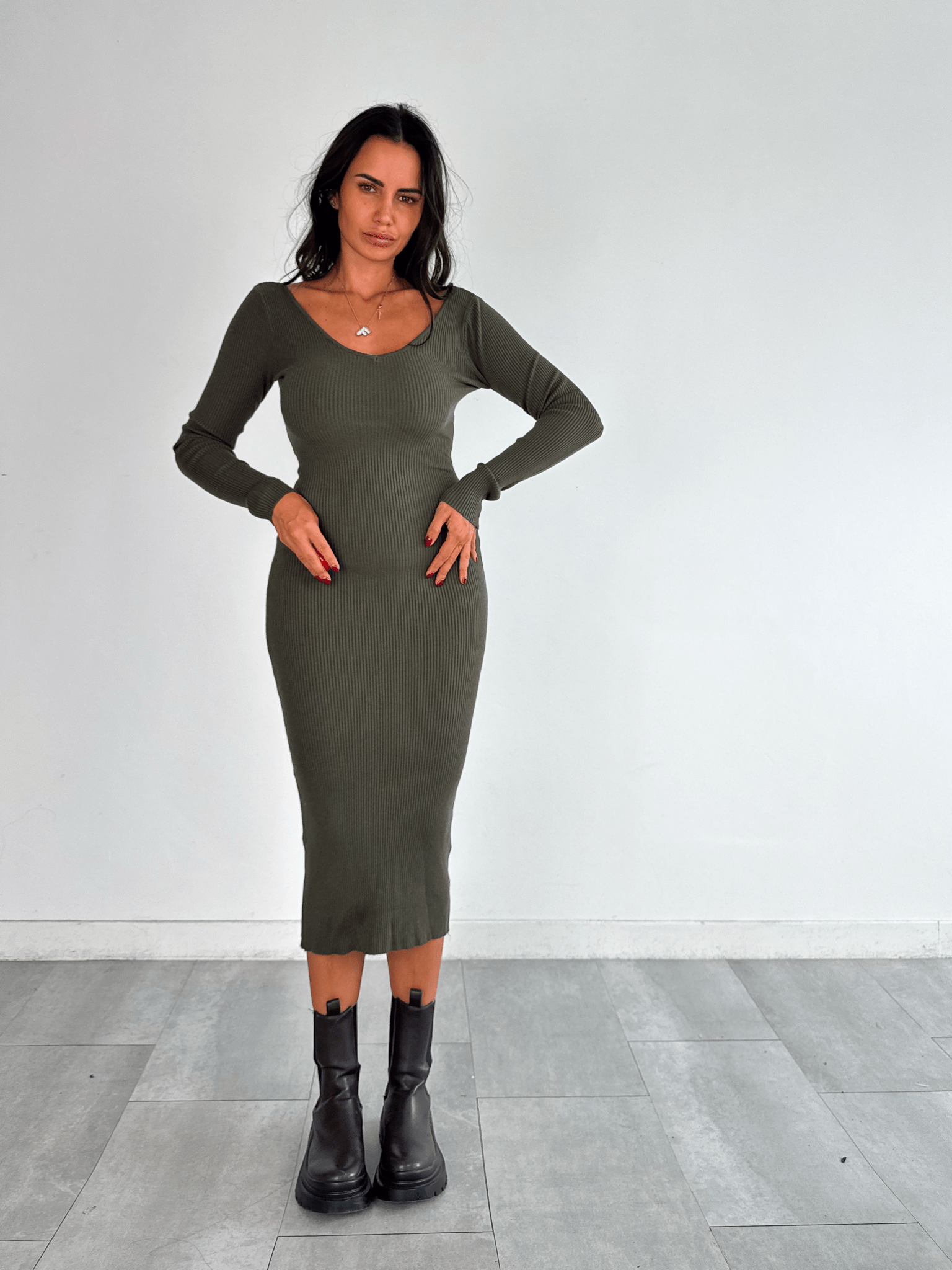 Abito Pull Fascino - Army Green - SAINTH