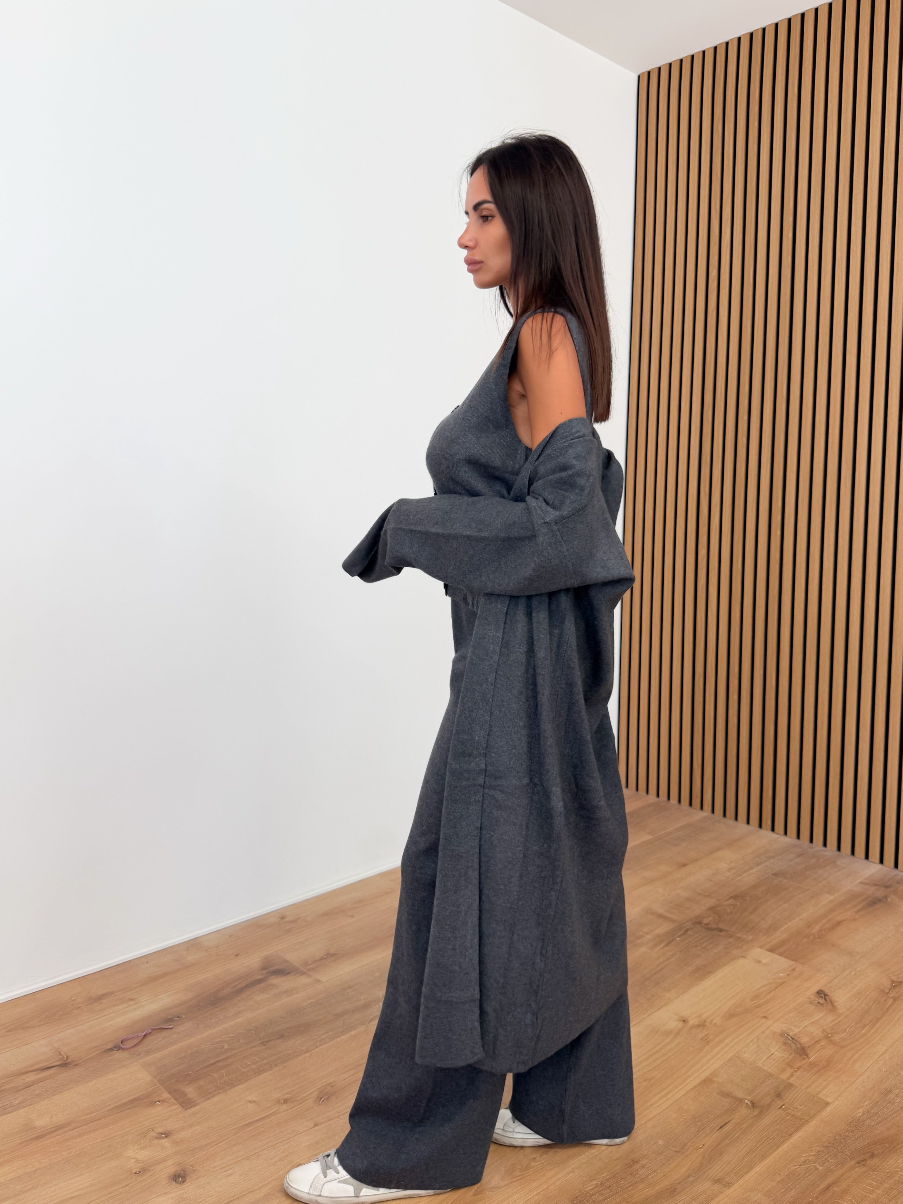 Coordinato Tris Giselle - Grigio