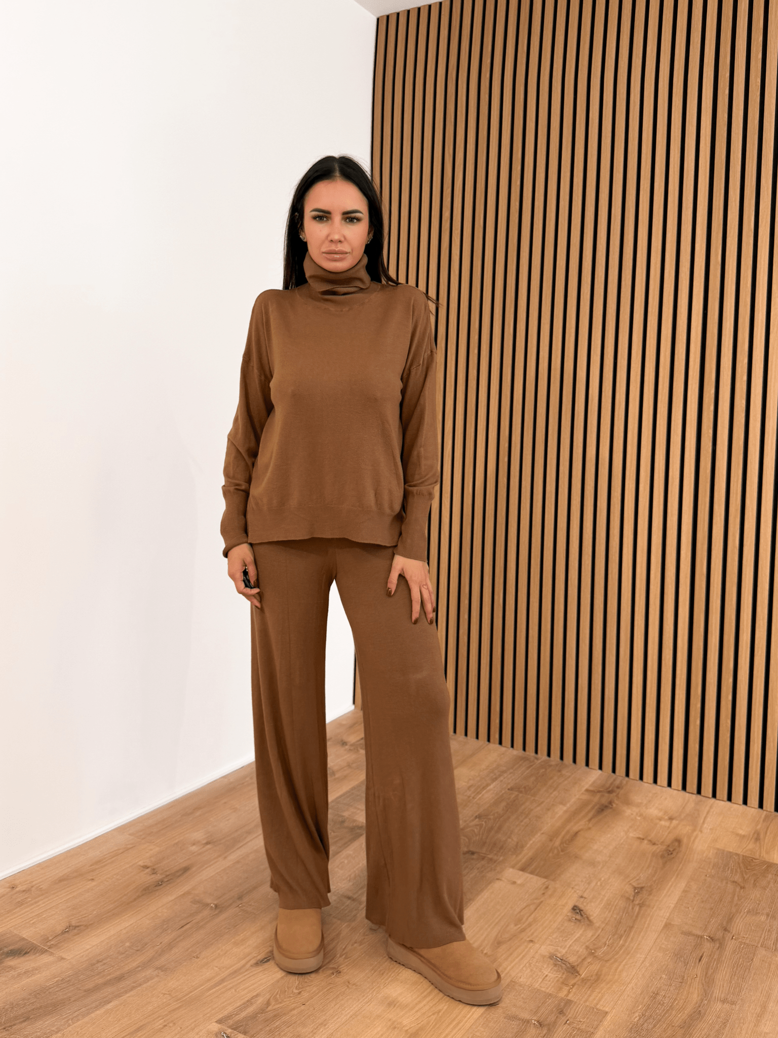 Coordinato Carezza - Camel - SAINTH