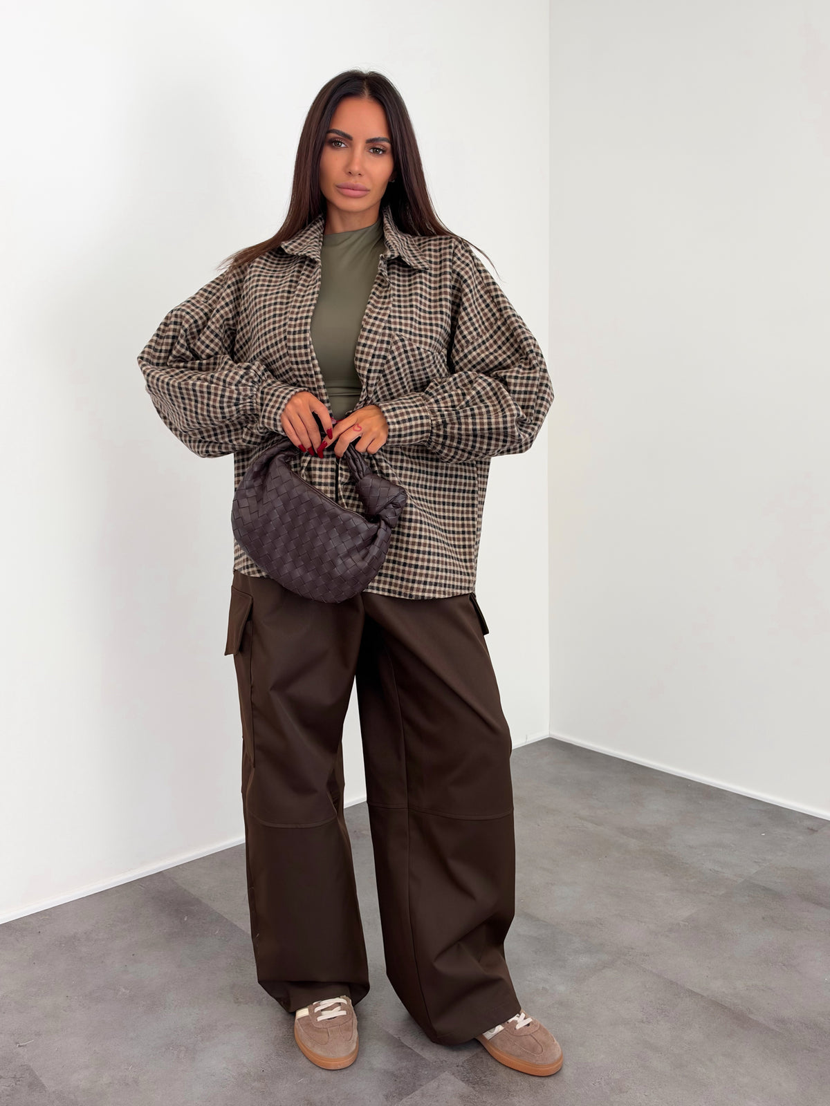 Pantalone Solution - Marrone
