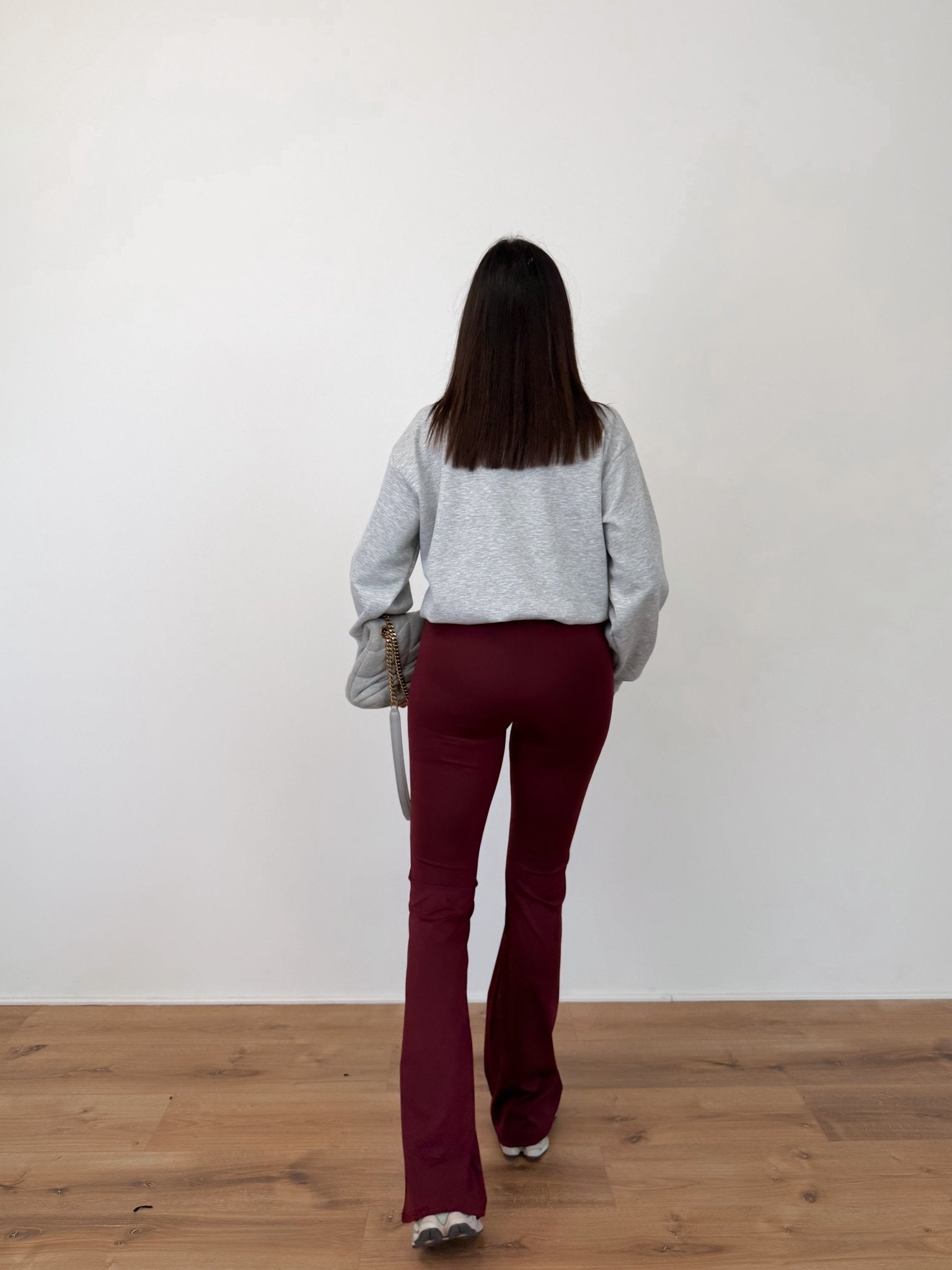 Felpa V Neck - Grigia - SAINTH