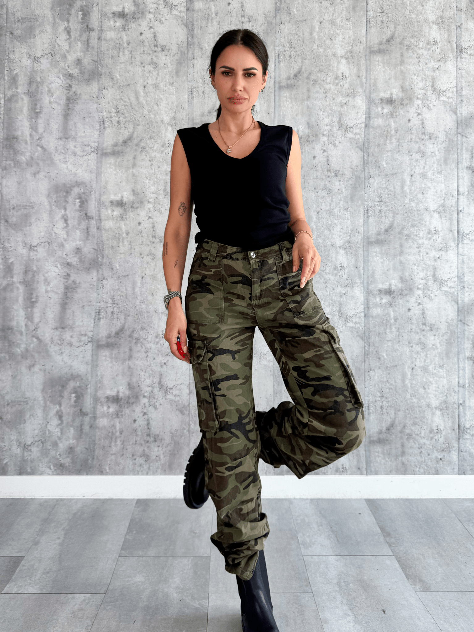 Pantalone Courage - Mimetico - SAINTH