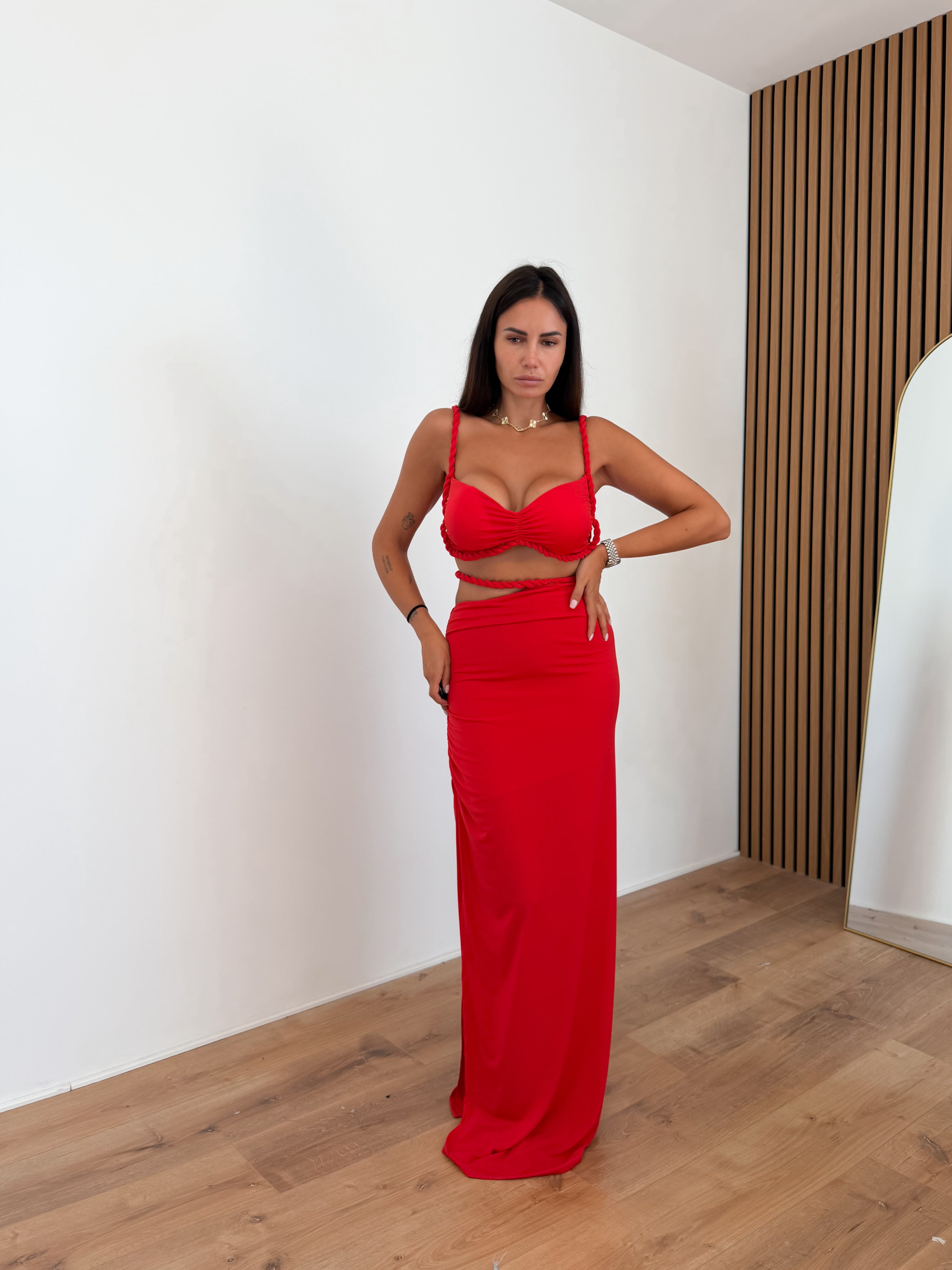 Coordinato Venere - Rosso
