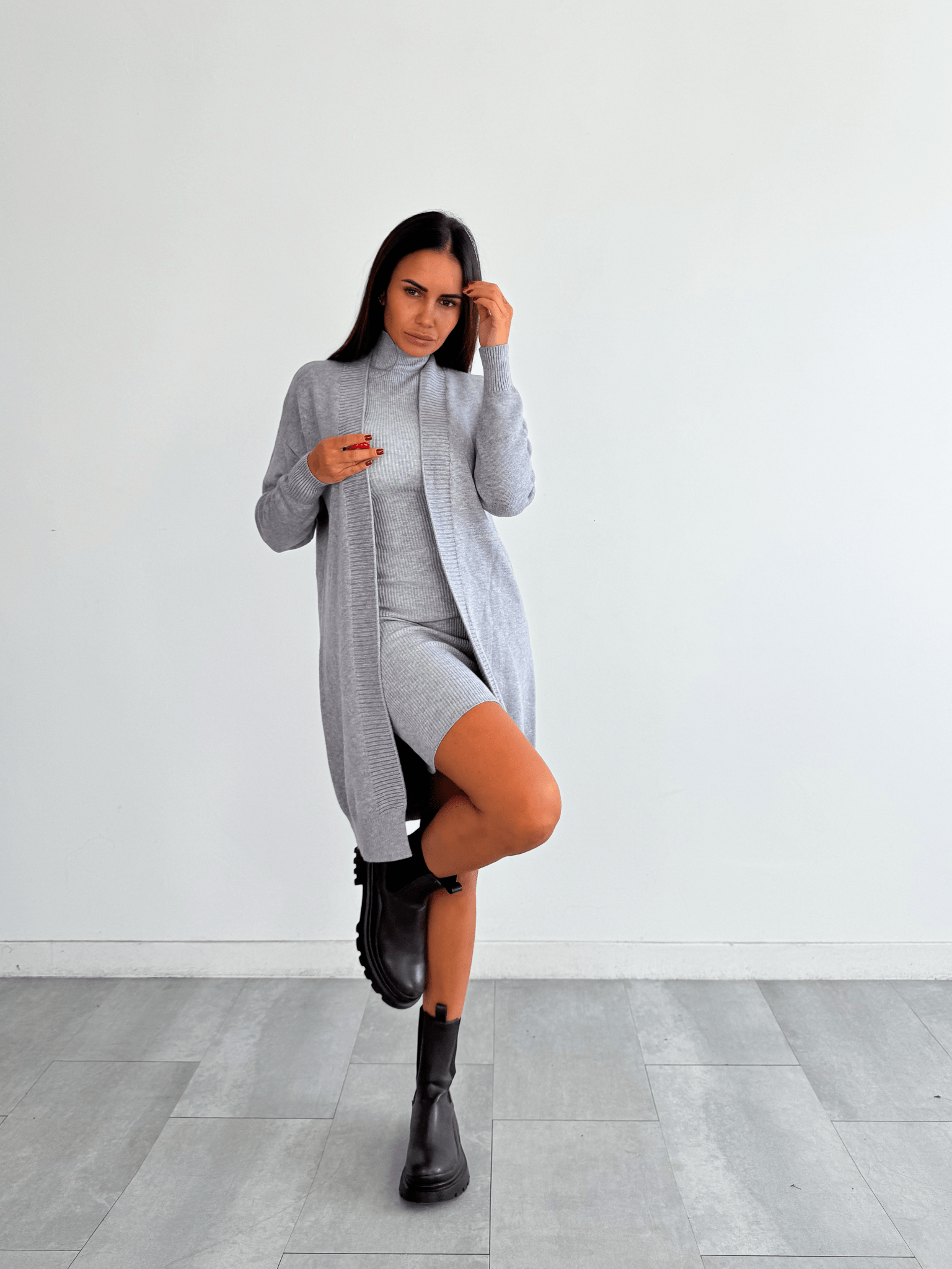 Abito Pull Need - Grigio - SAINTH