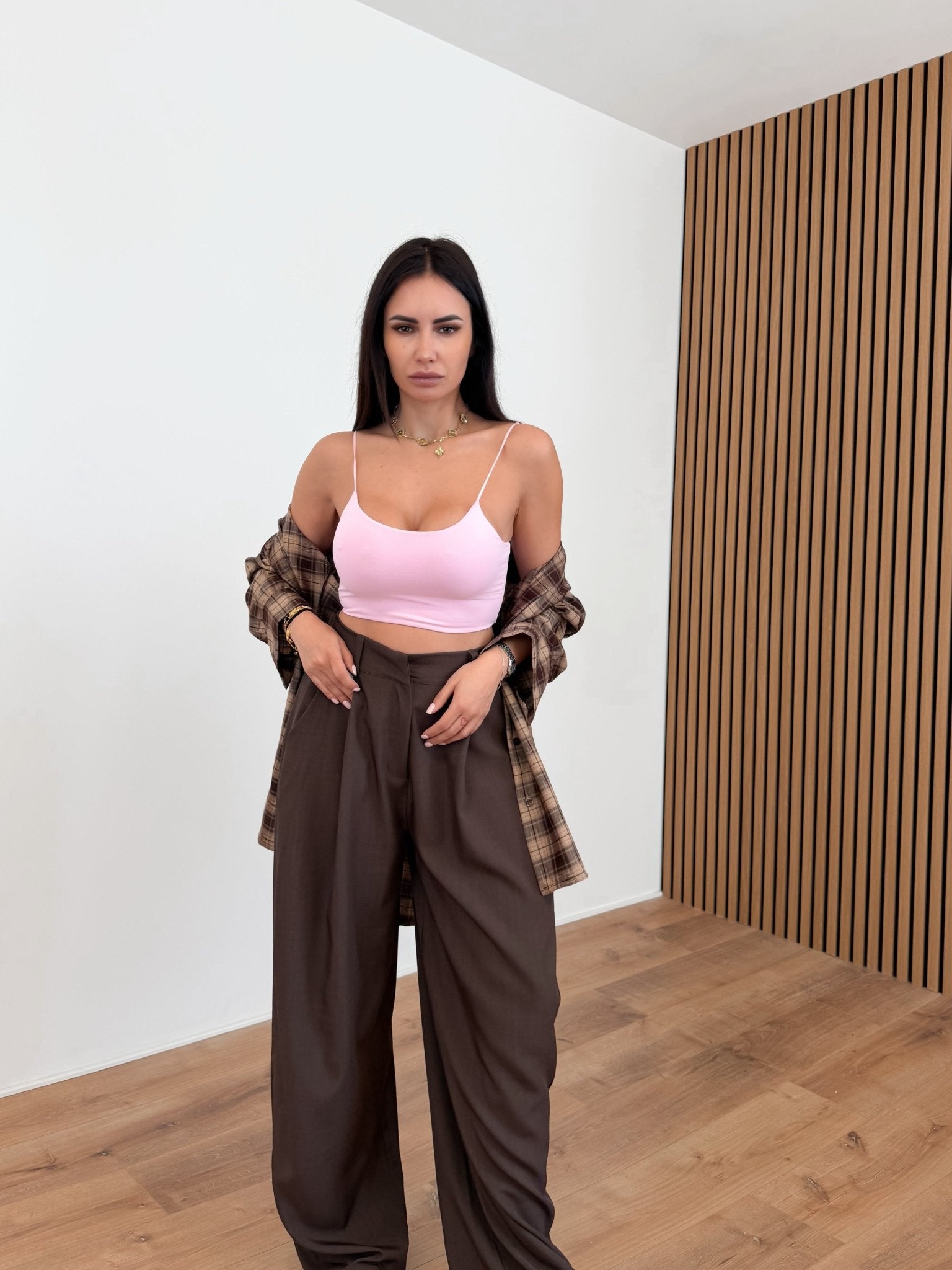 Pantalone Nascous - Marrone - SAINTH