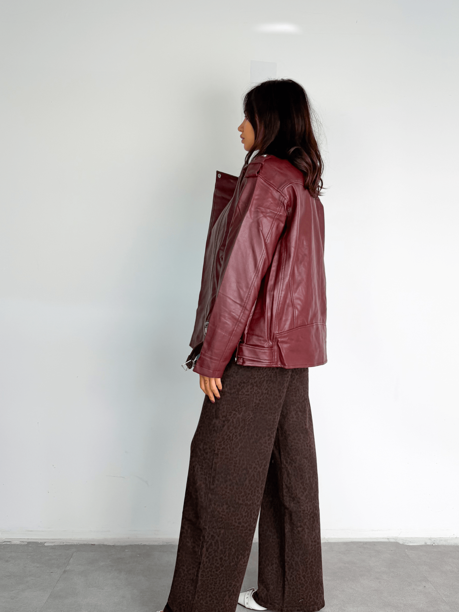 Jeans Graffio - Leopardato Scuro - SAINTH