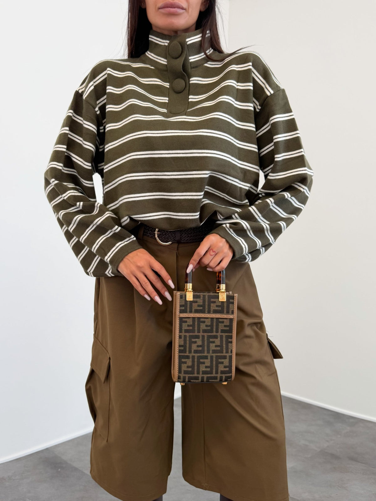 Bermuda Viky - Khaki - SAINTH