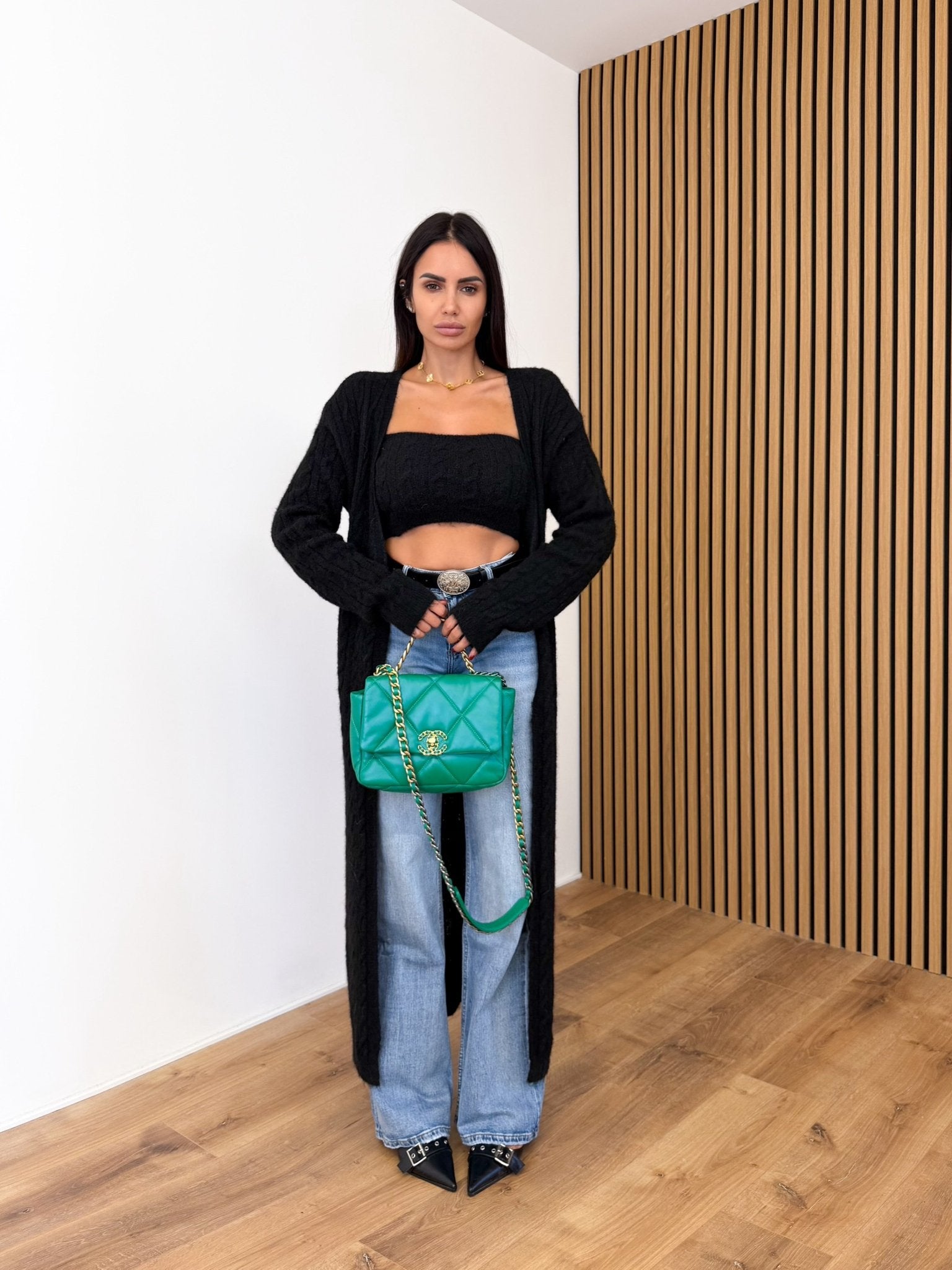 Jeans Low Waist + Cintura - Denim - SAINTH