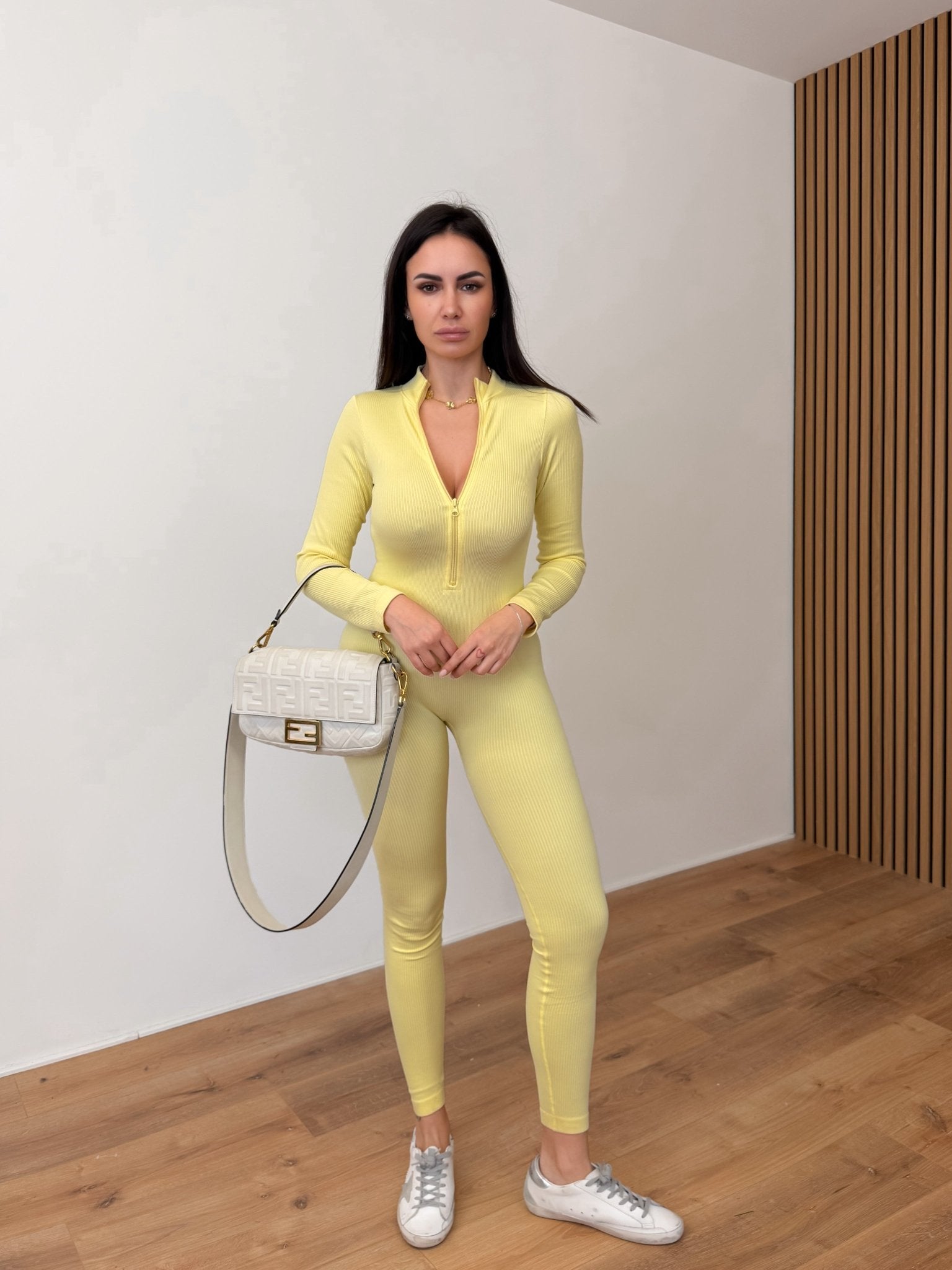 Tuta Contenitiva Zip - Gialla - SAINTH