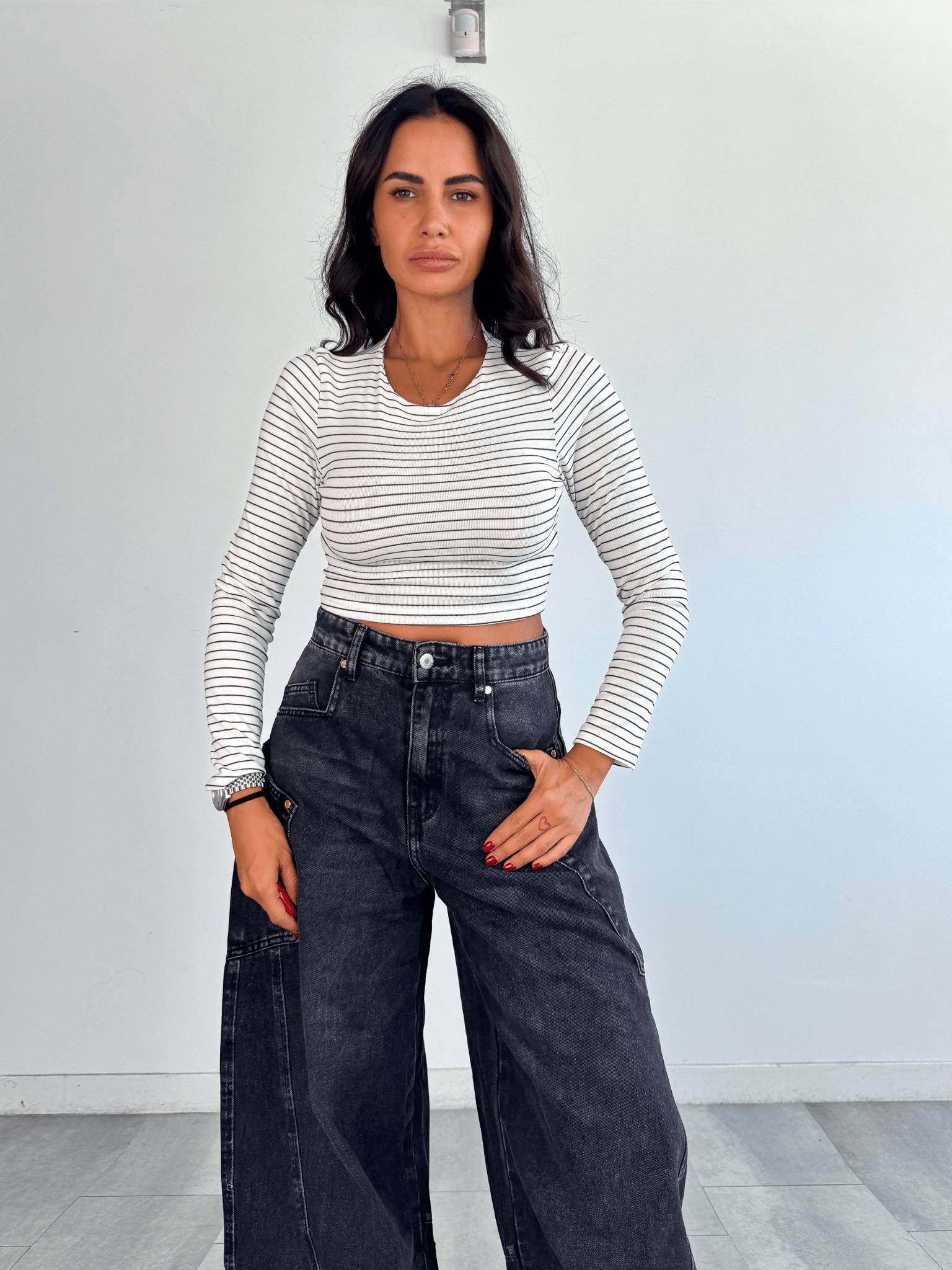 Jeans Shock - Nero - SAINTH