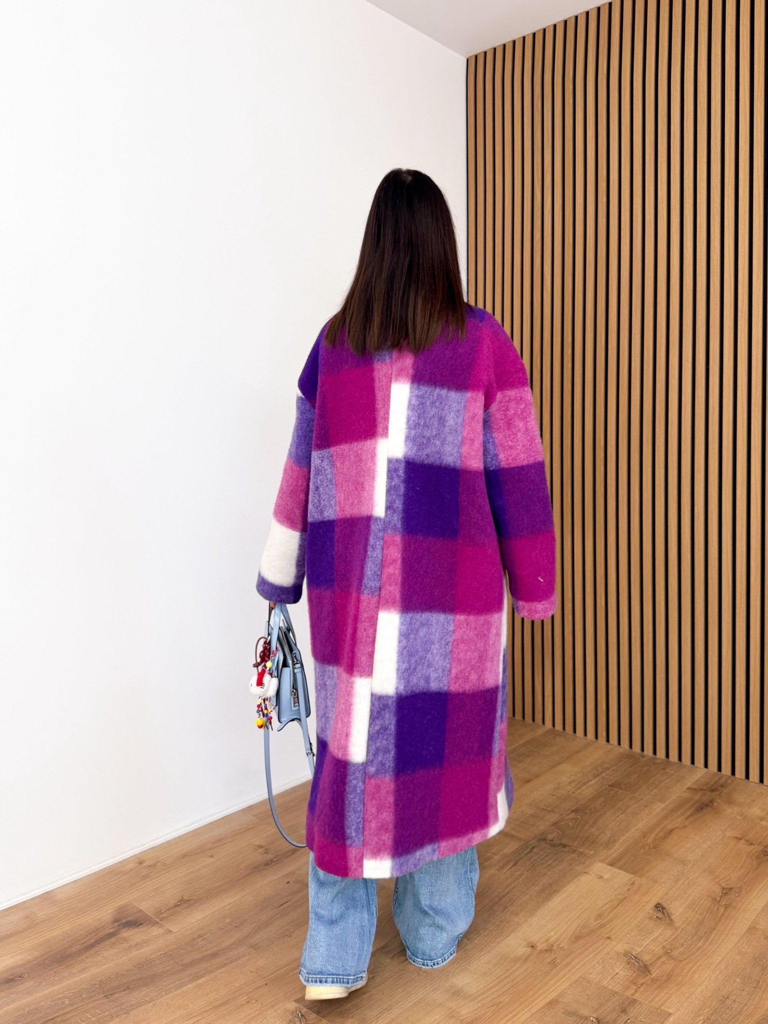 Cappotto Lusso - Viola - SAINTH