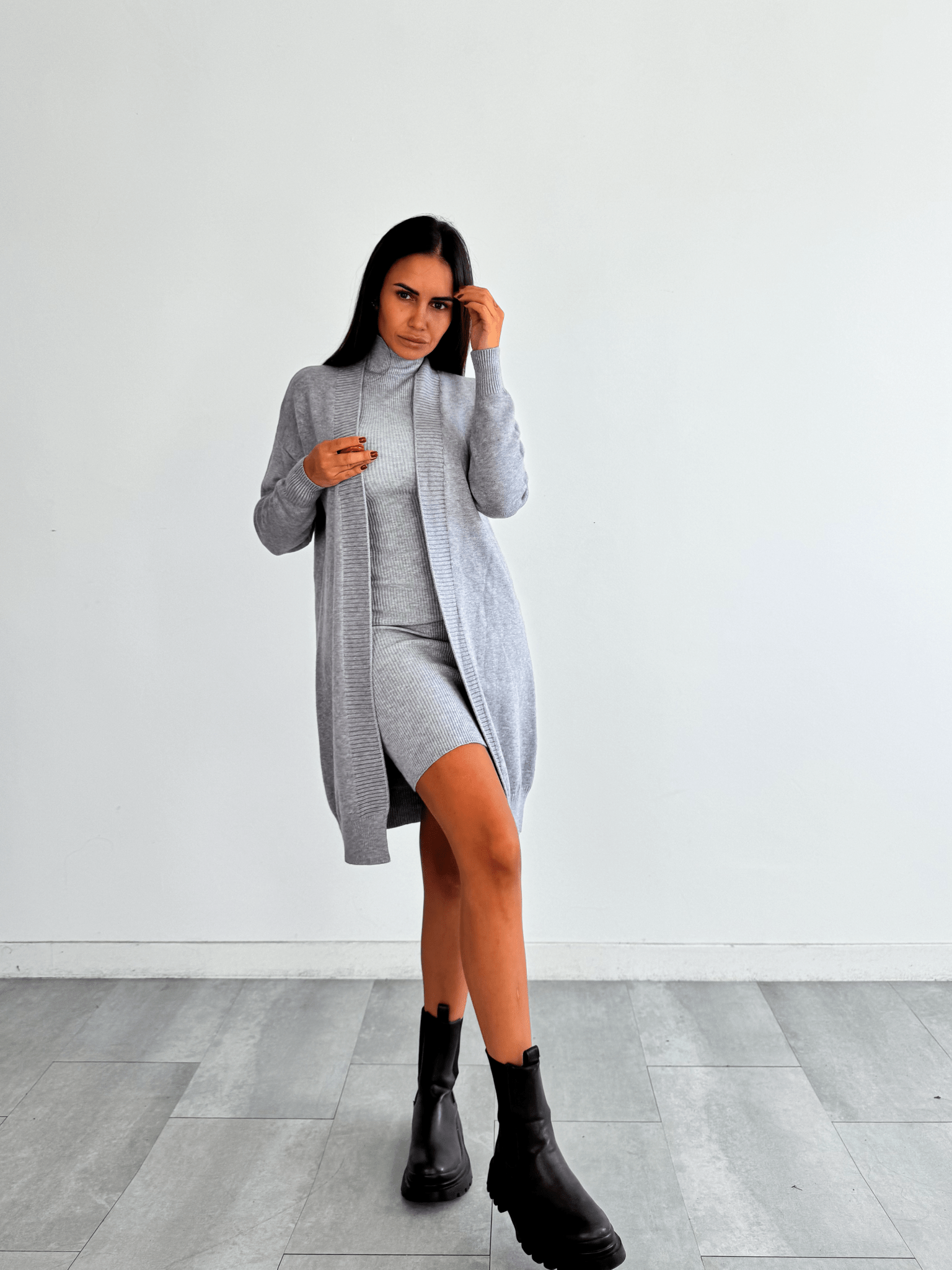 Abito Pull Need - Grigio - SAINTH