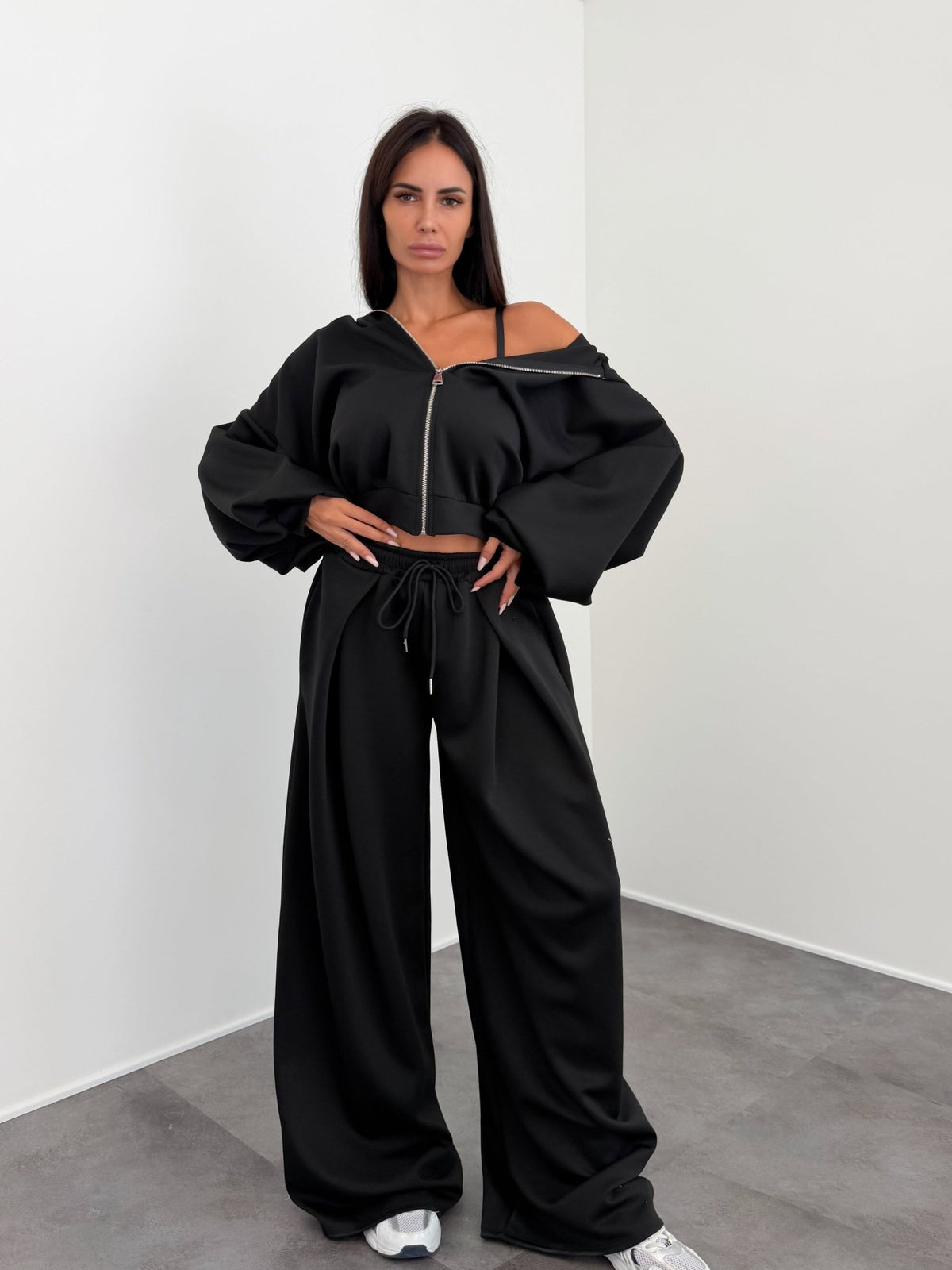 Coordinato Cozy - Nero - SAINTH