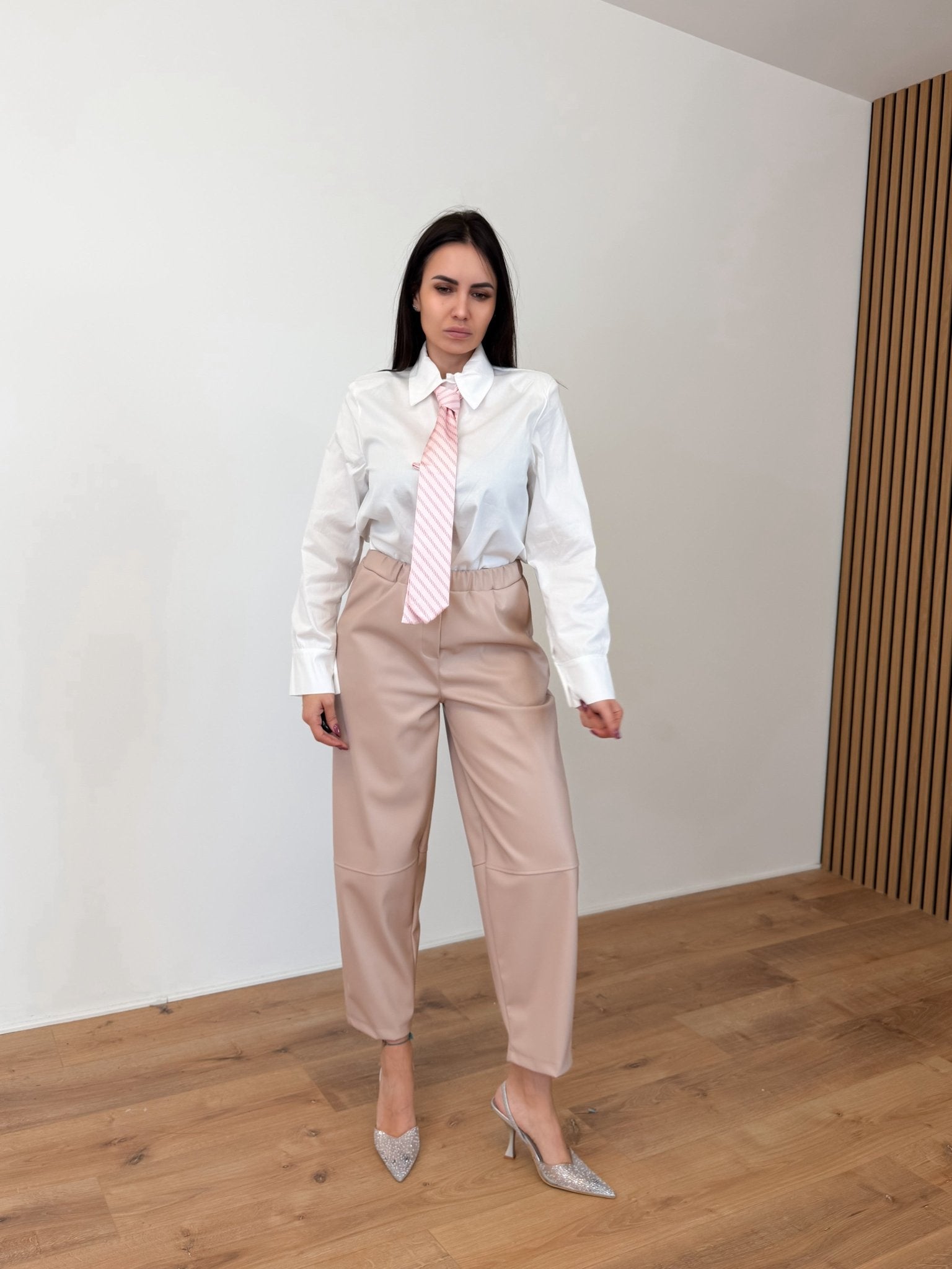Pantalone Jim Ecop - Cipria - SAINTH