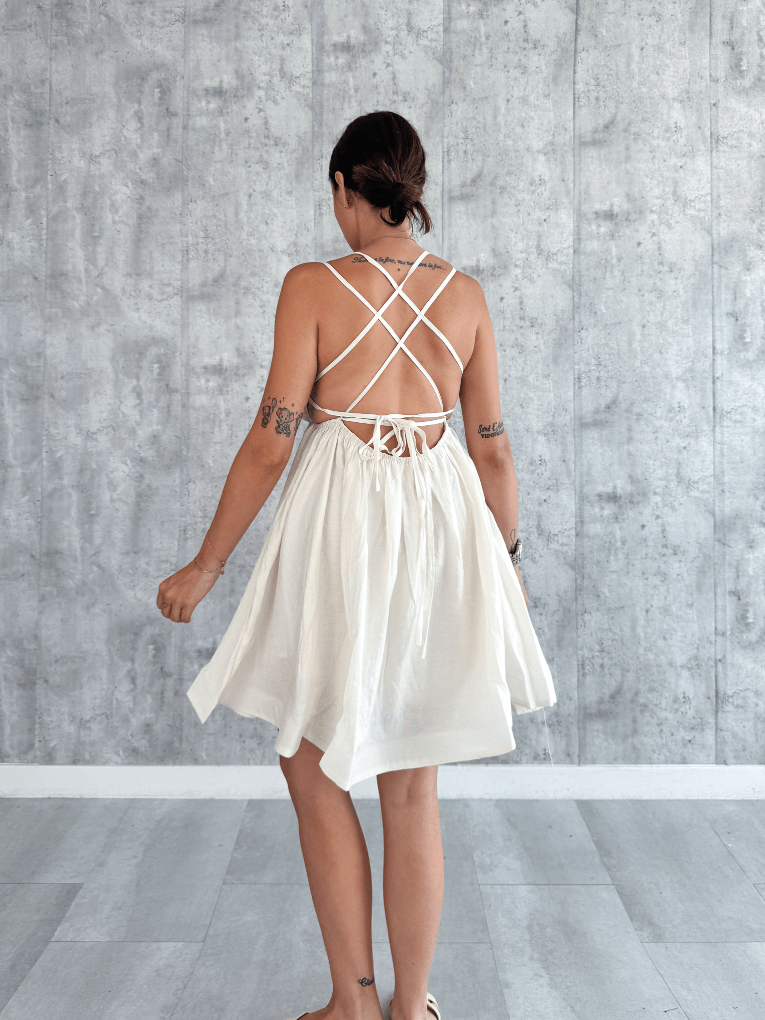 Abito Viscosa - Burro - SAINTH