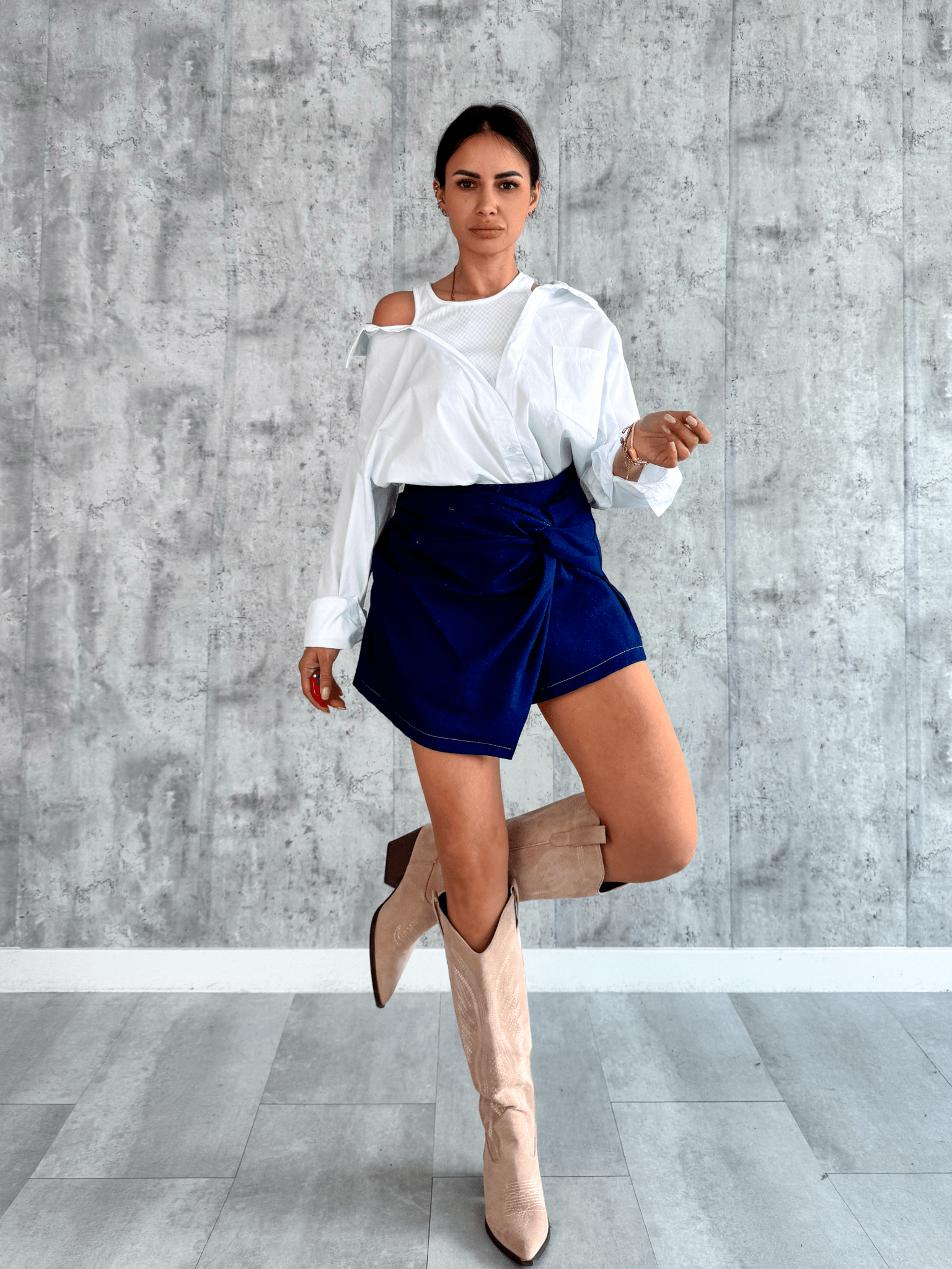 Camicia + Canotta - Bianca - SAINTH