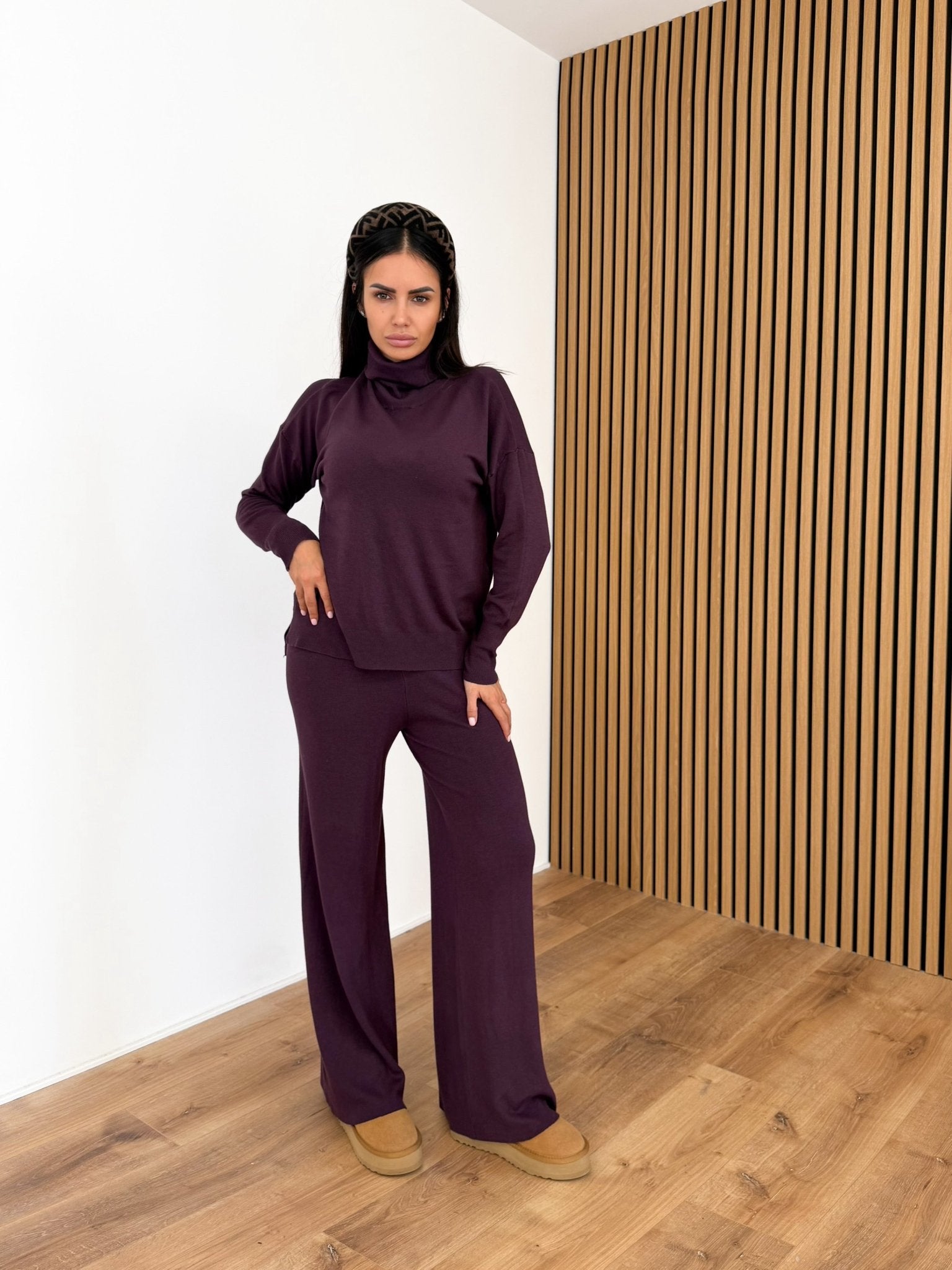 Coordinato Carezza - Melanzana - SAINTH