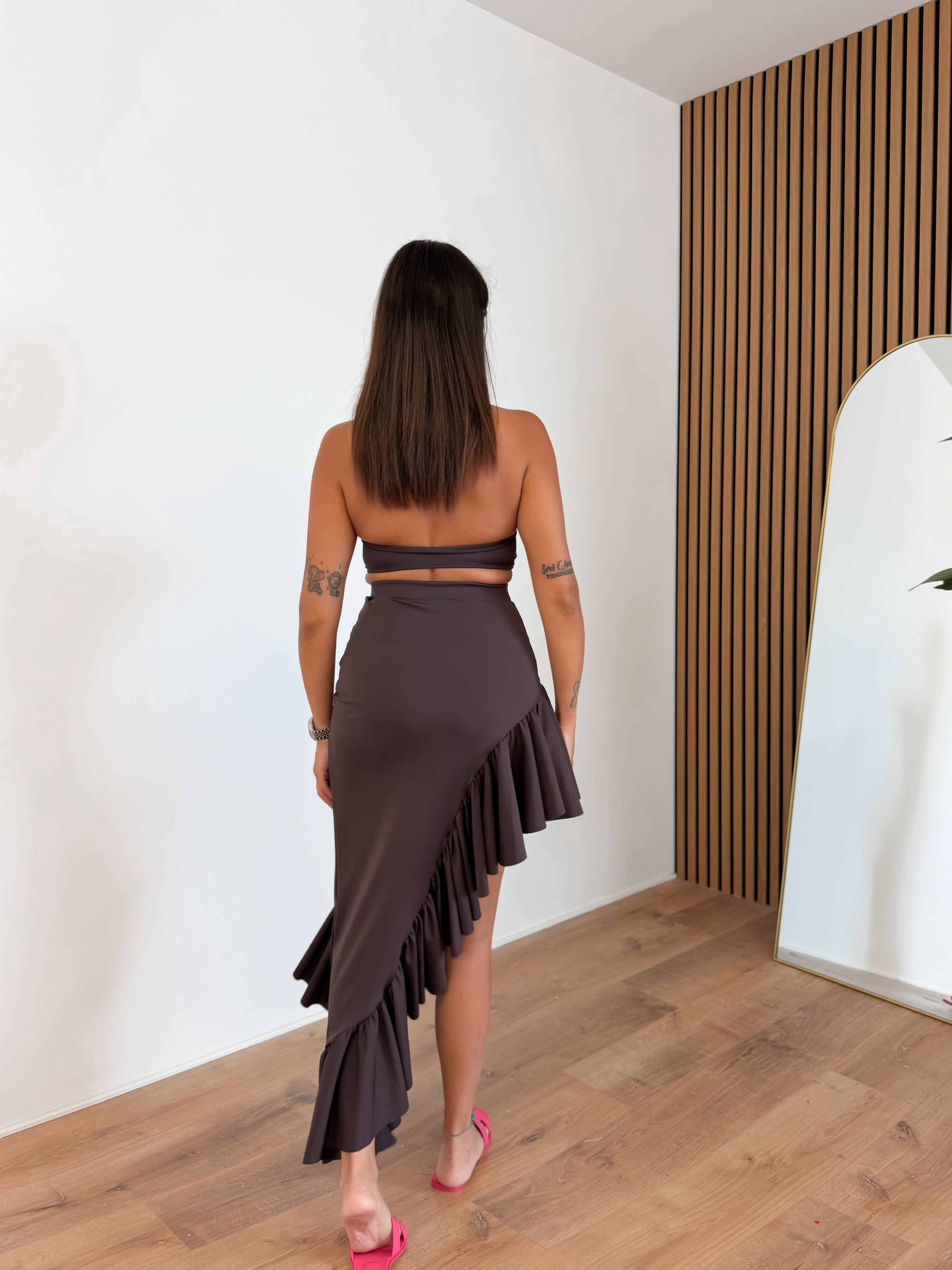 Coordinato Flamenco - Marrone