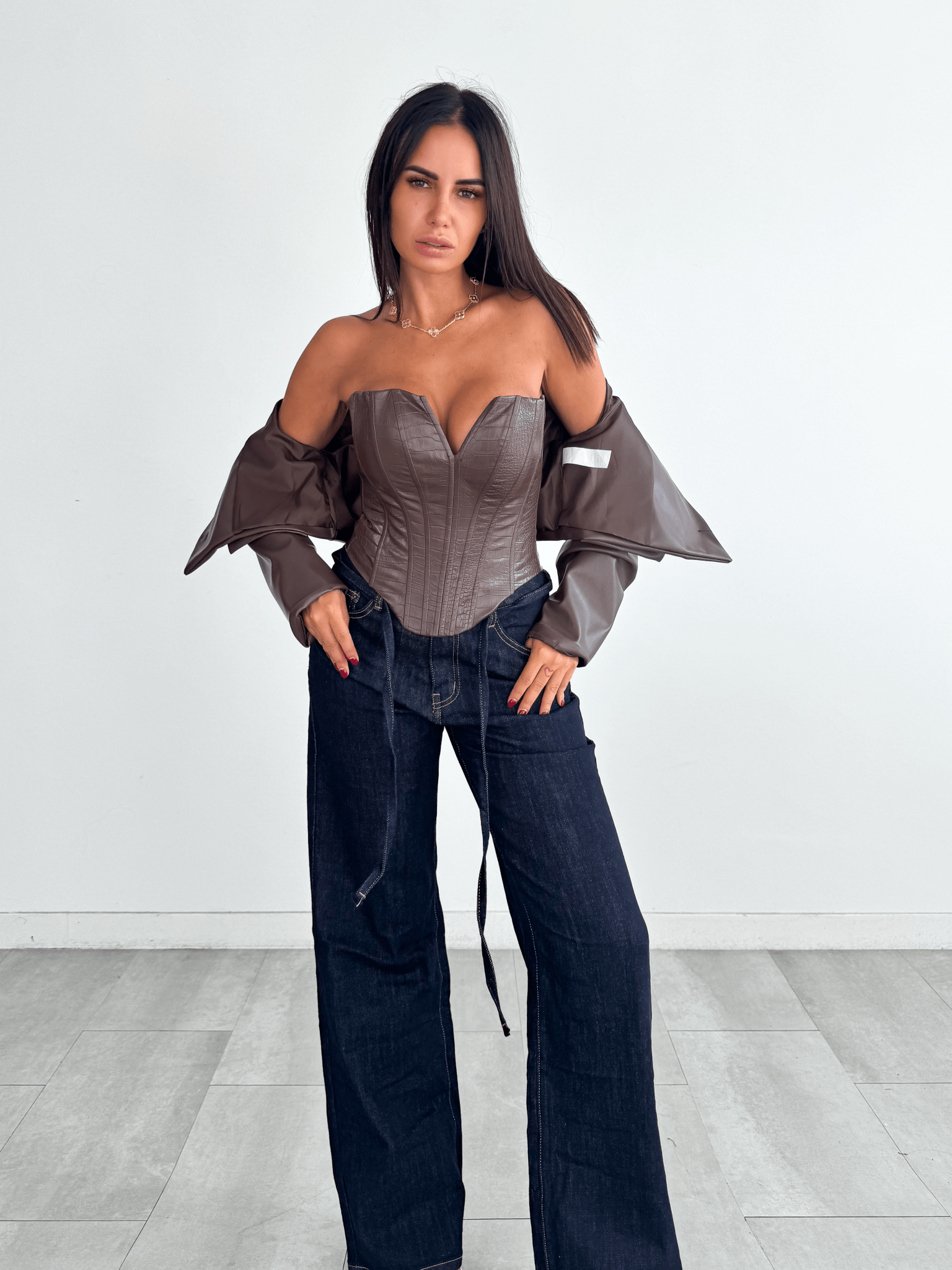 Jeans Laccio - Denim Scuro - SAINTH