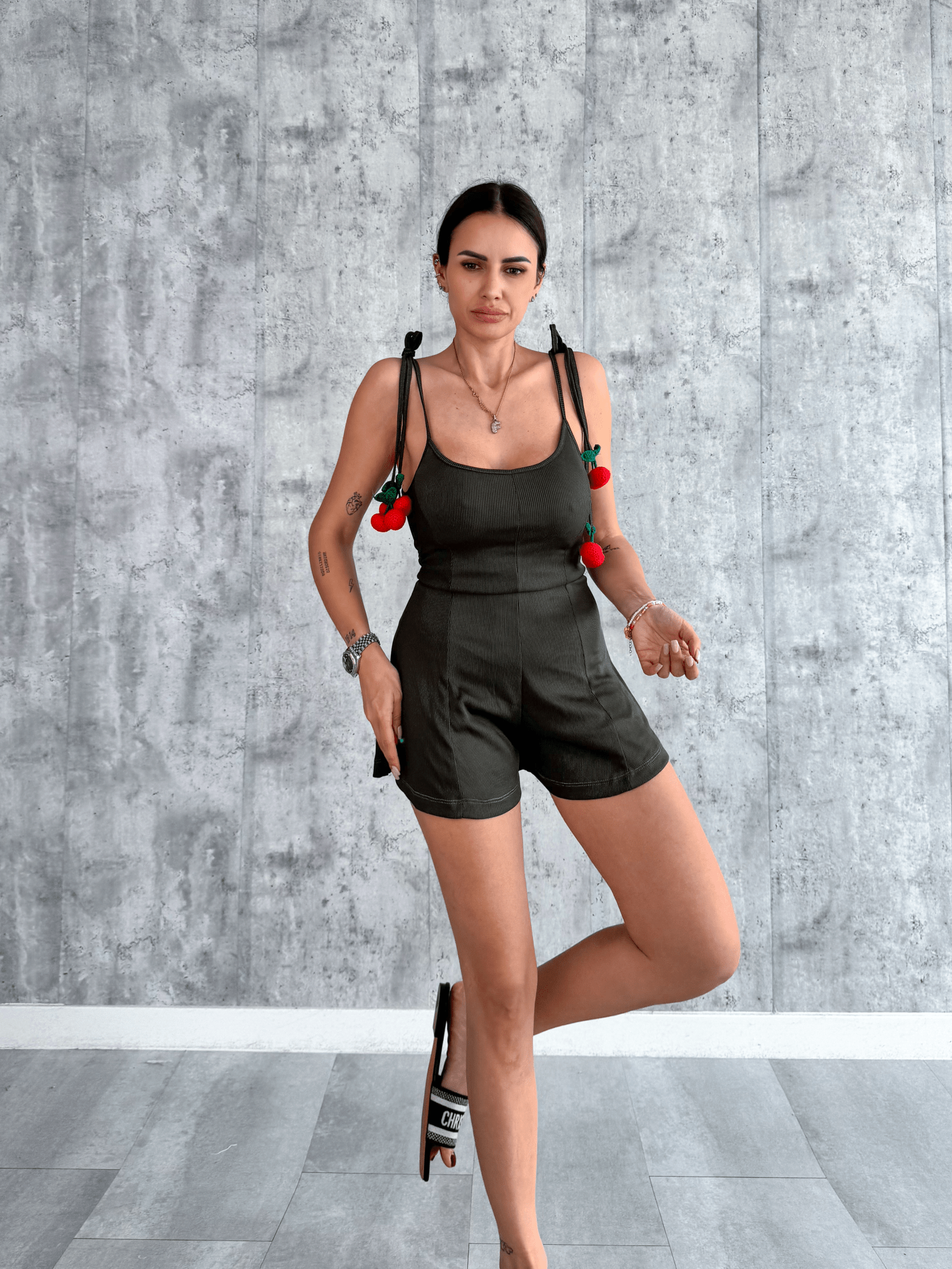 Tutina Cherry - Army Green - SAINTH