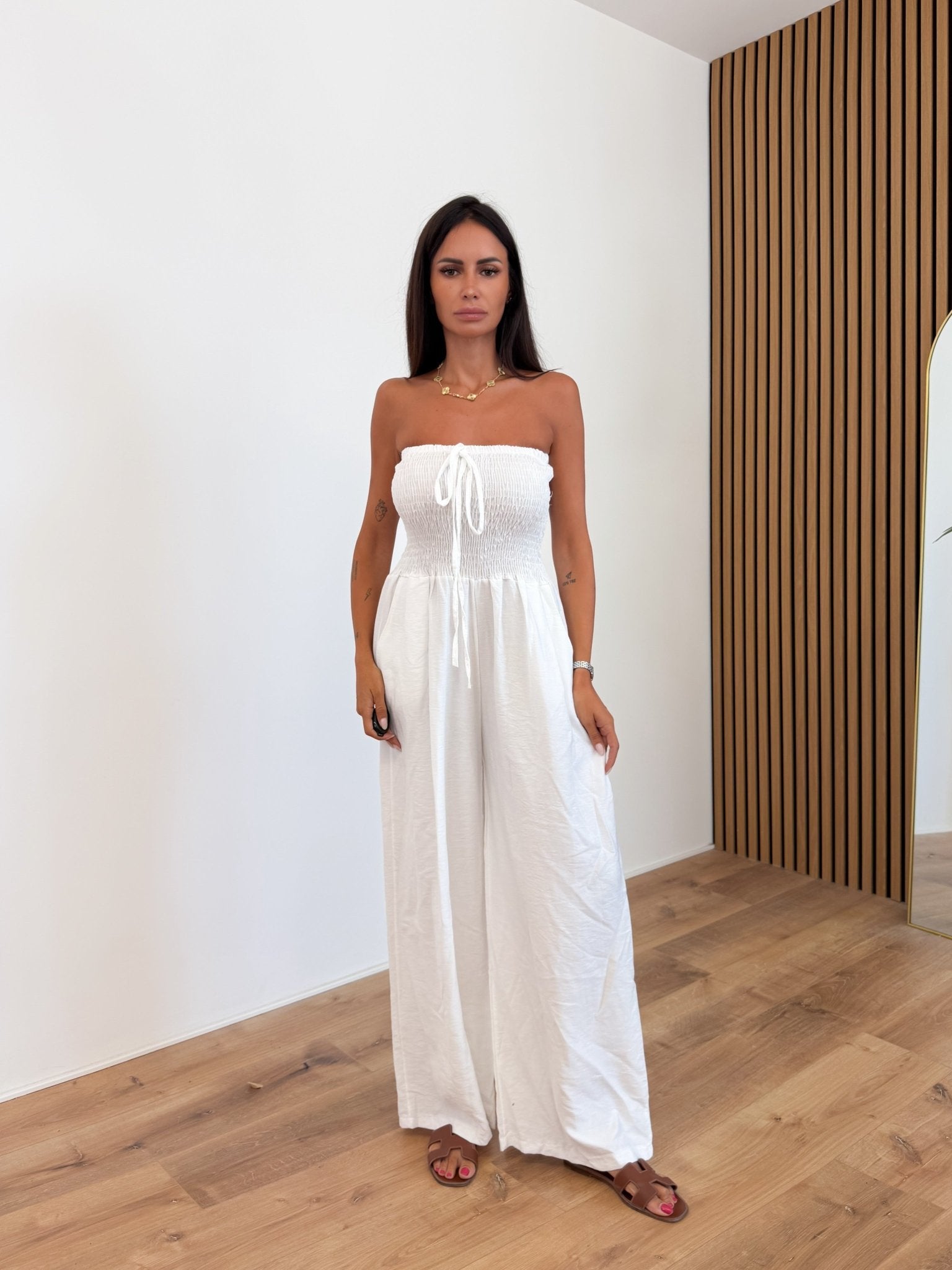 Tuta Intera Wide - Bianco - SAINTH