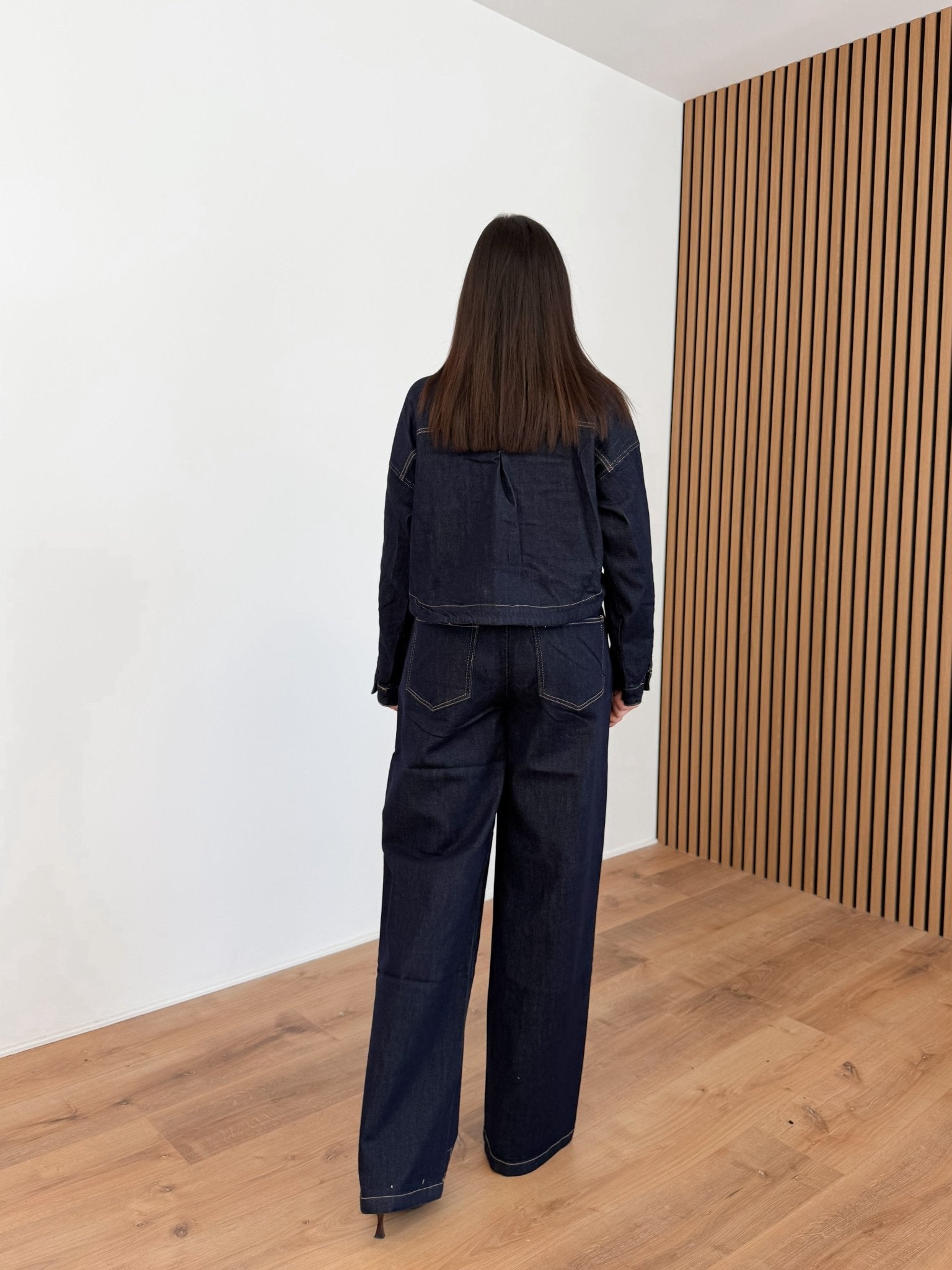 Jeans JF382 - Denim Scuro - SAINTH